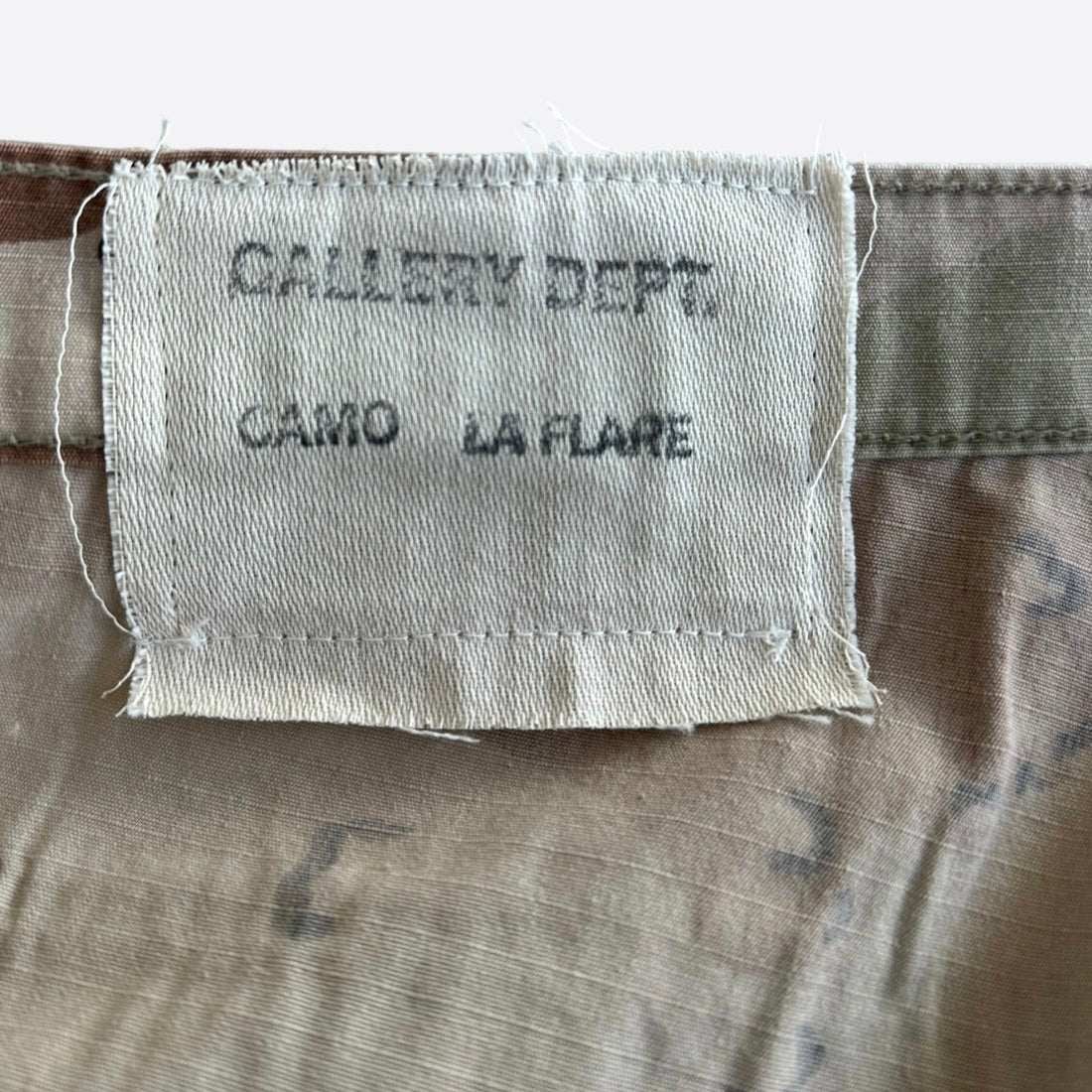Gallery Dept Camouflage Flared Jeans