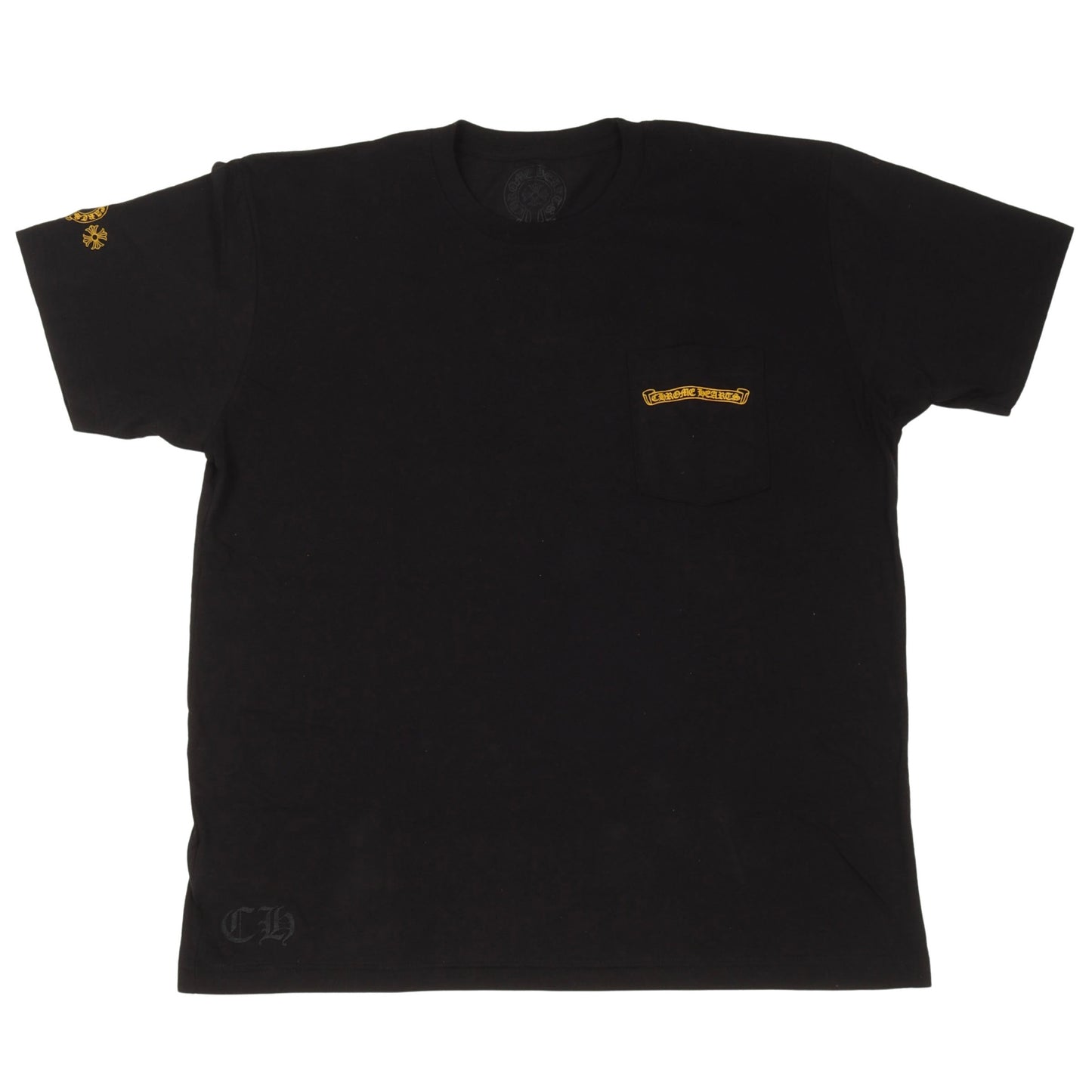 Chrome Hearts Banner Black T Shirt