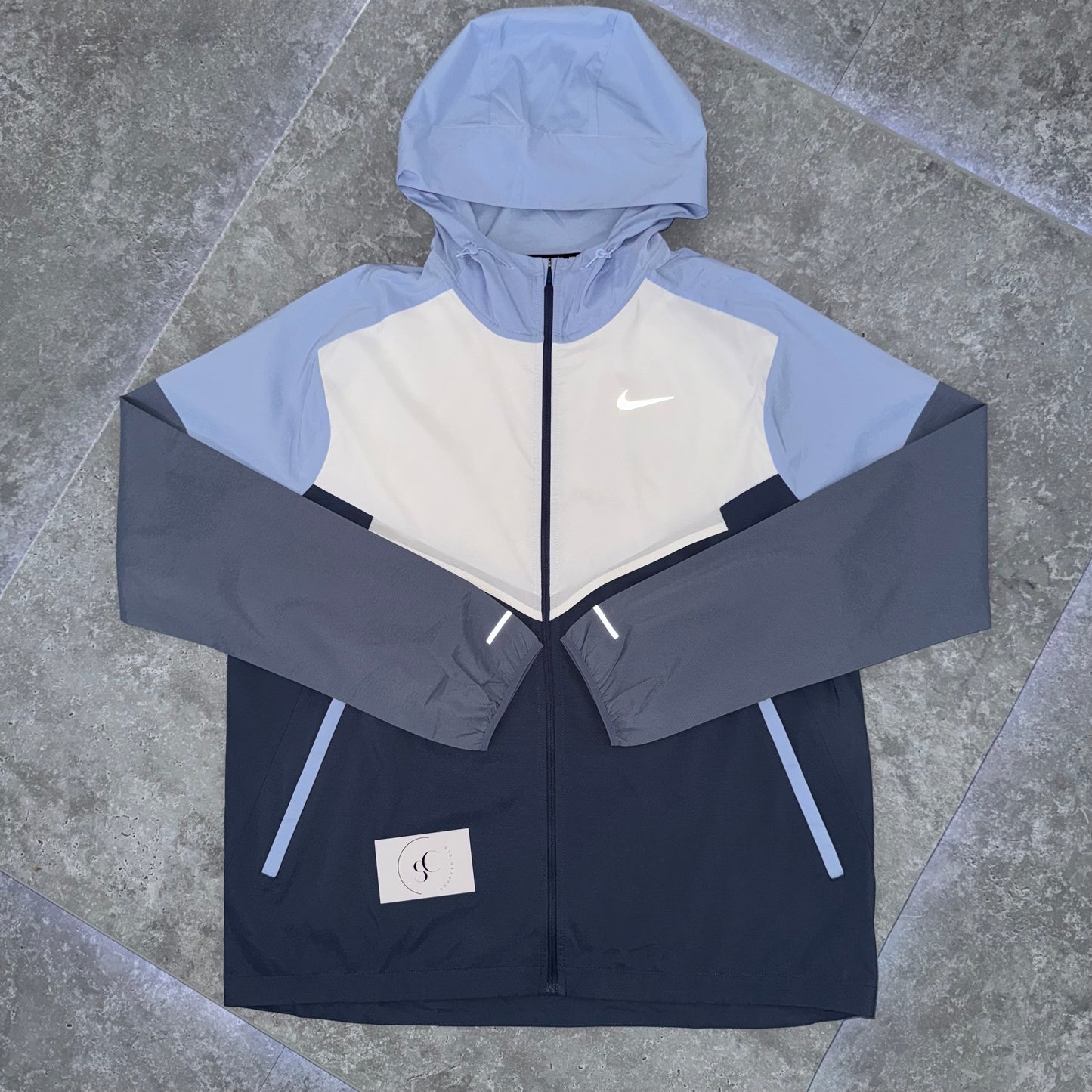 Nike Cobalt Bliss & Navy Sample Windbreaker