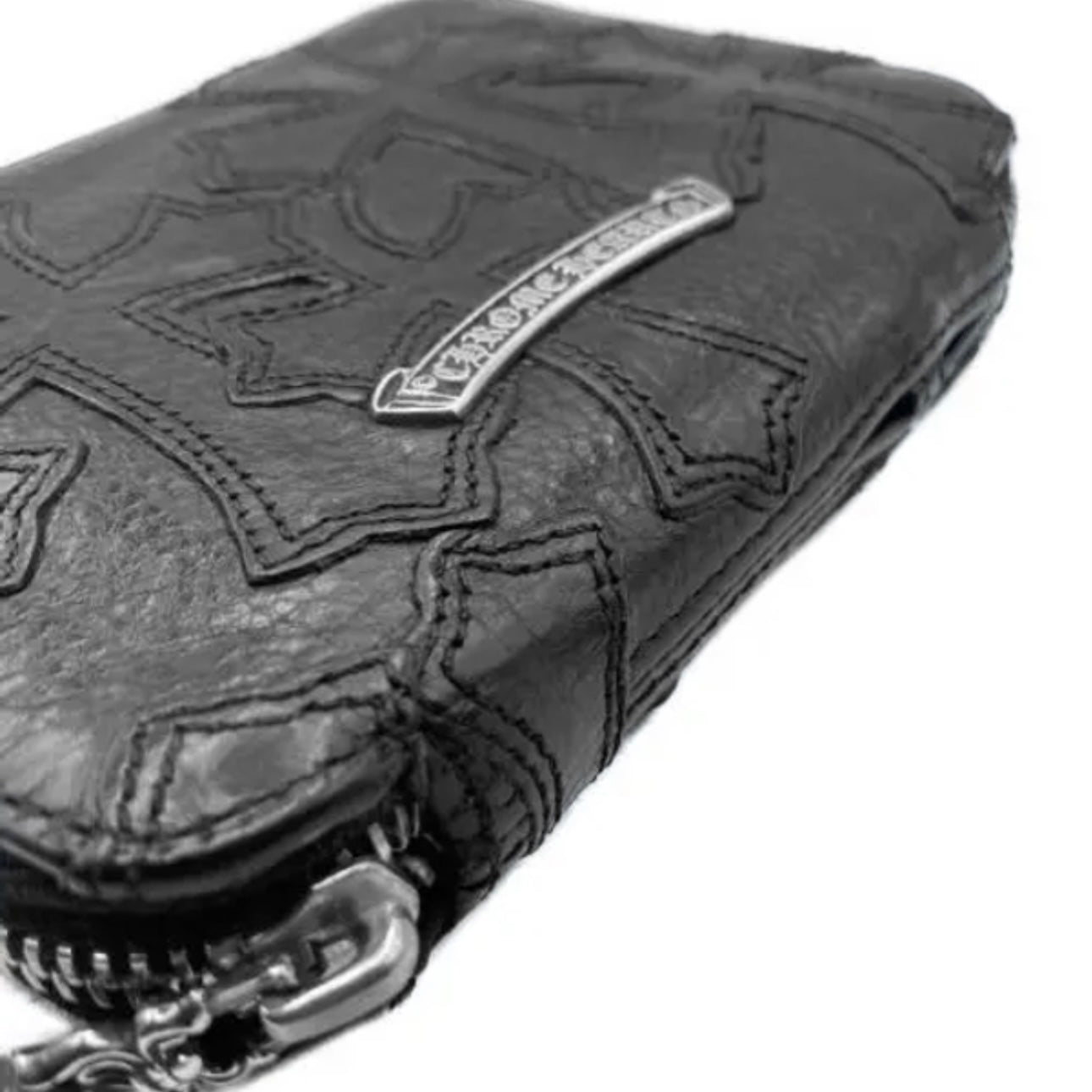 Chrome Hearts Bank Robber Cross Zip Wallet (PRE ORDER)