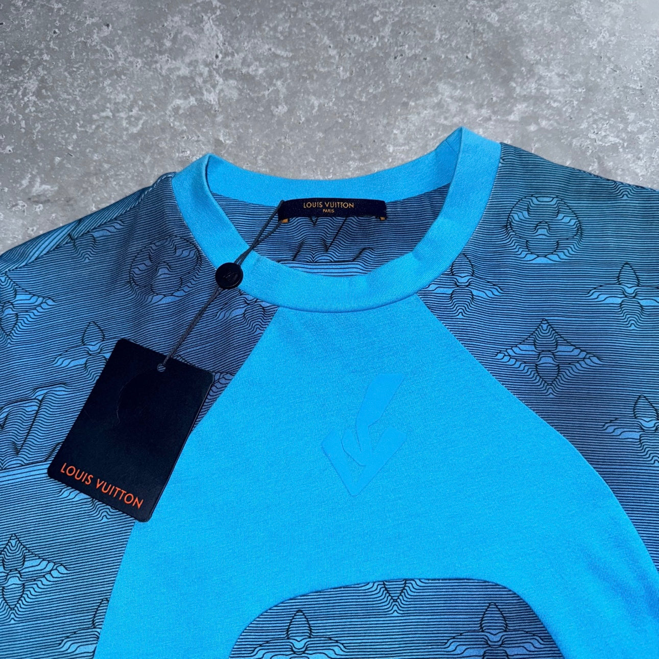 Louis Vuitton 2054 Blue Antarsia Tee