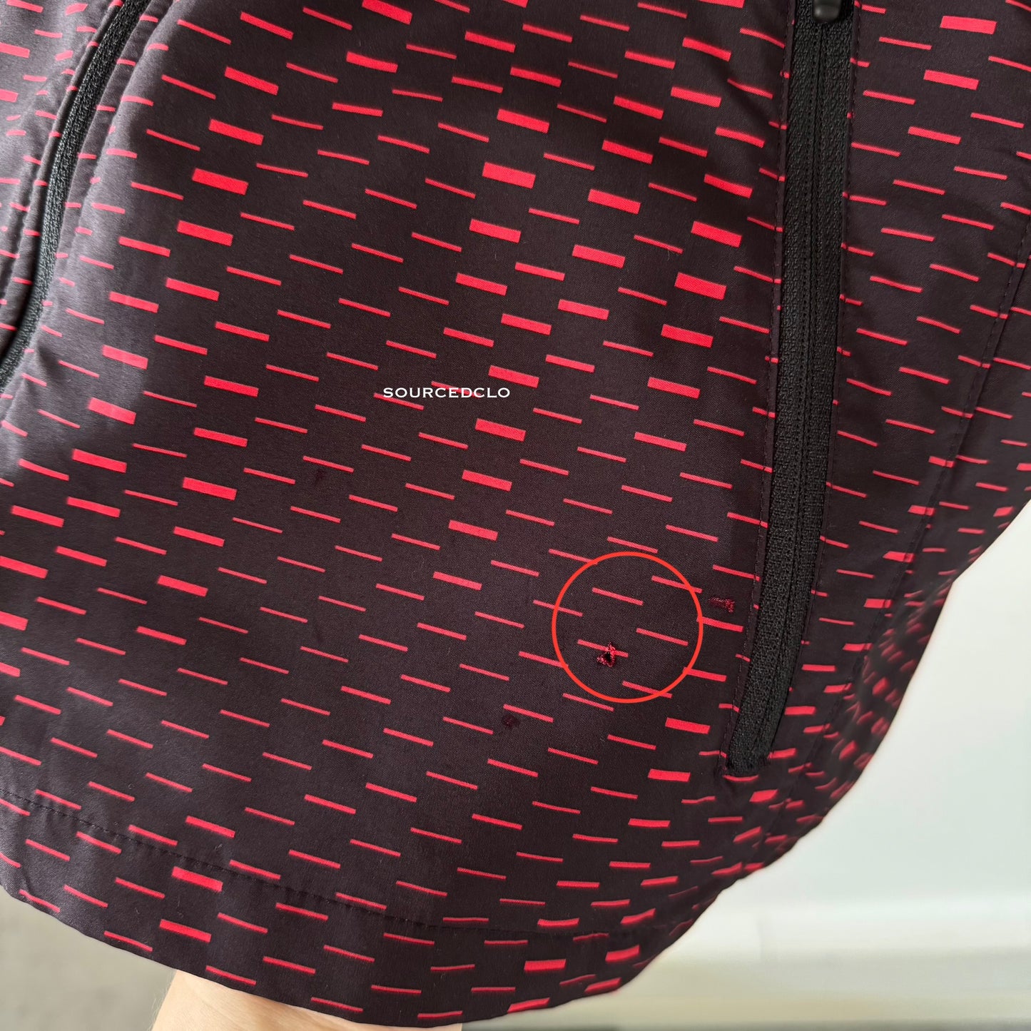 Nike Red Racer Repel Windbreaker