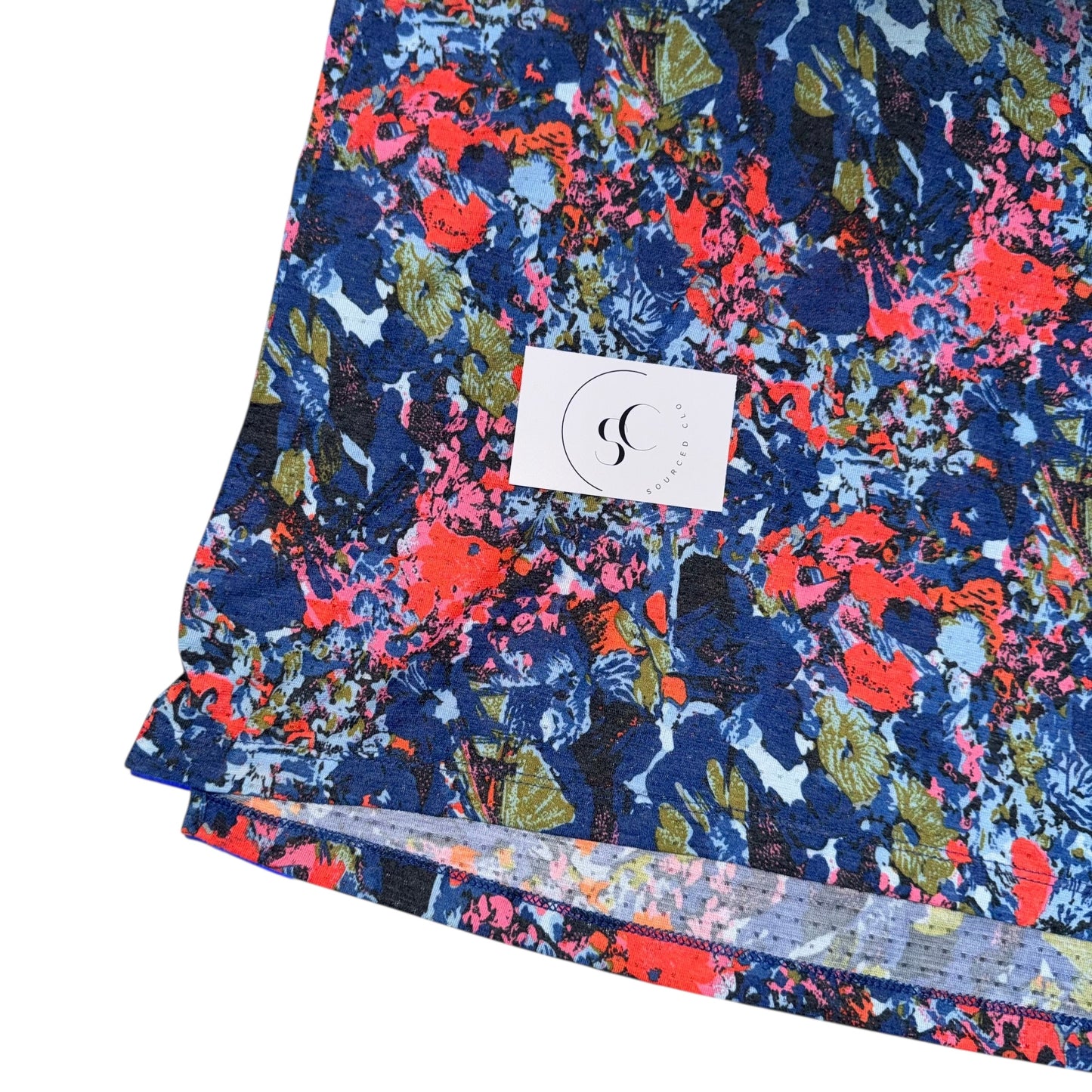 Nike Floral Grey 1.0 Miler T Shirt