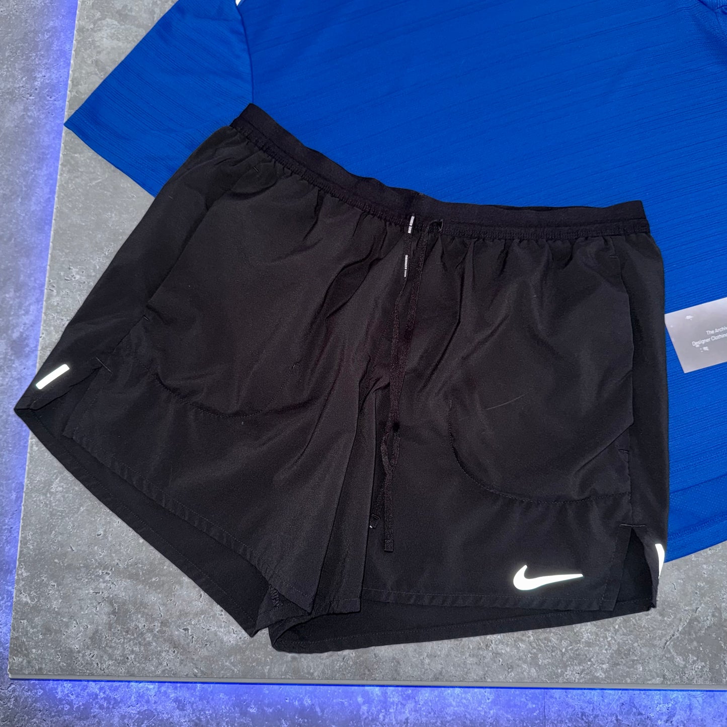 Nike 1.0 Royal Blue Miler Short Set
