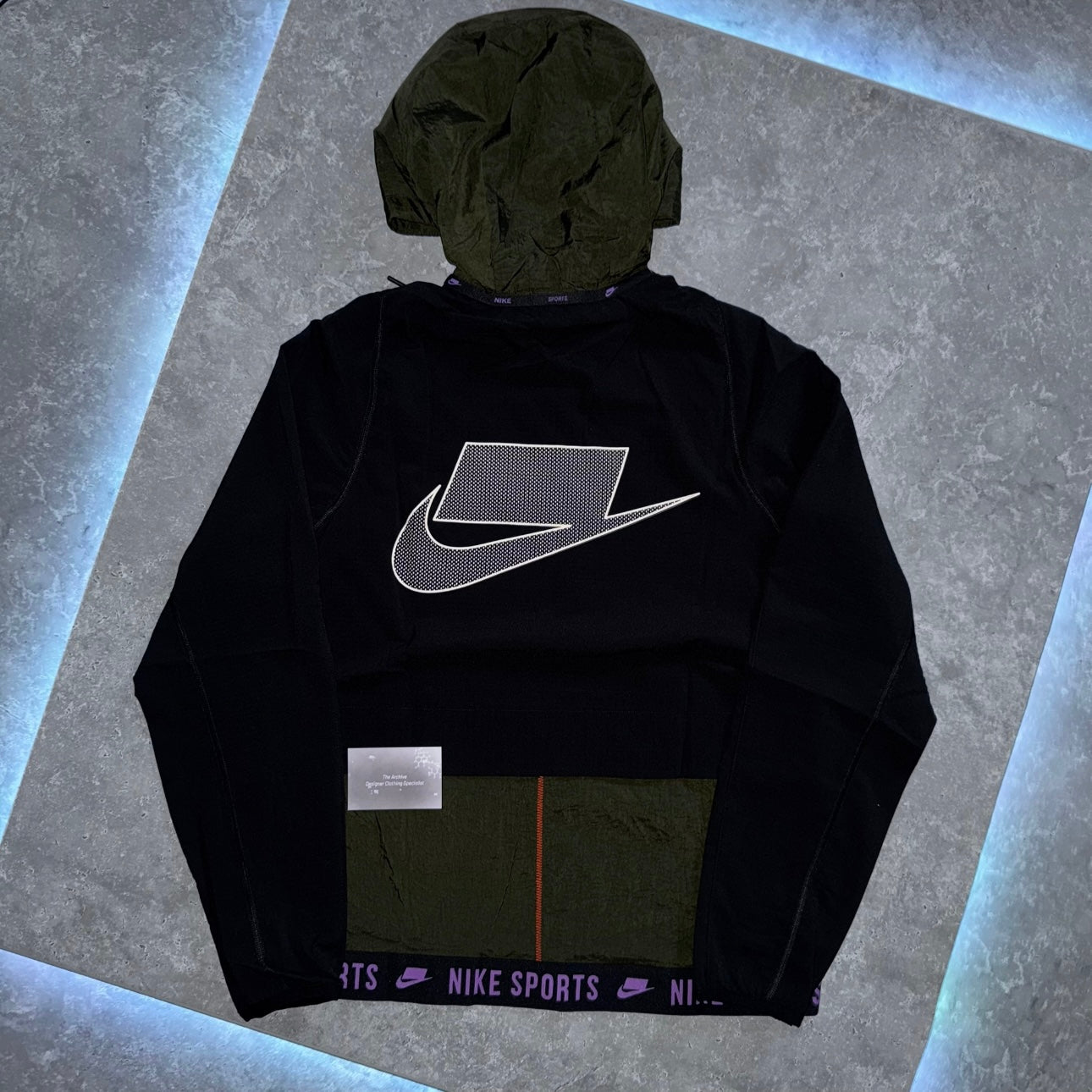Nike Purple Wild Run Flex Windbreaker