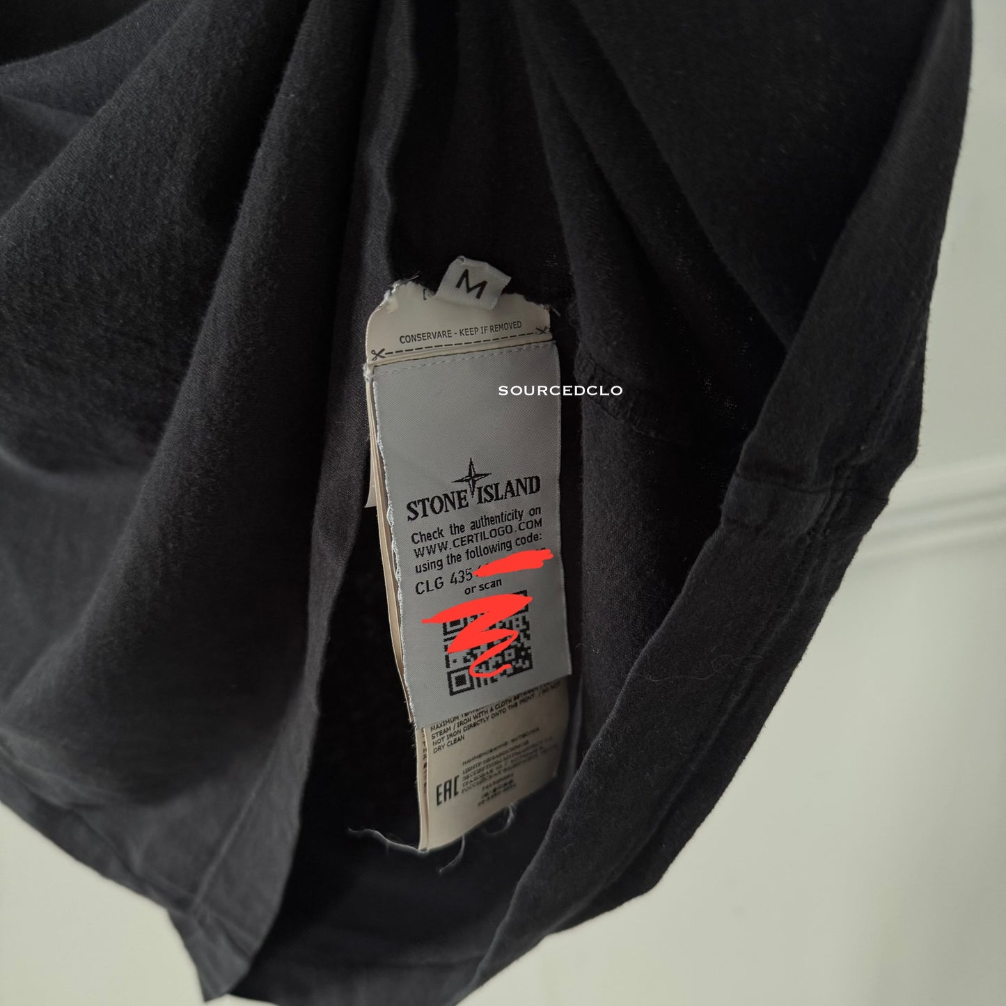 Stone Island Archivo Monobava Black T Shirt