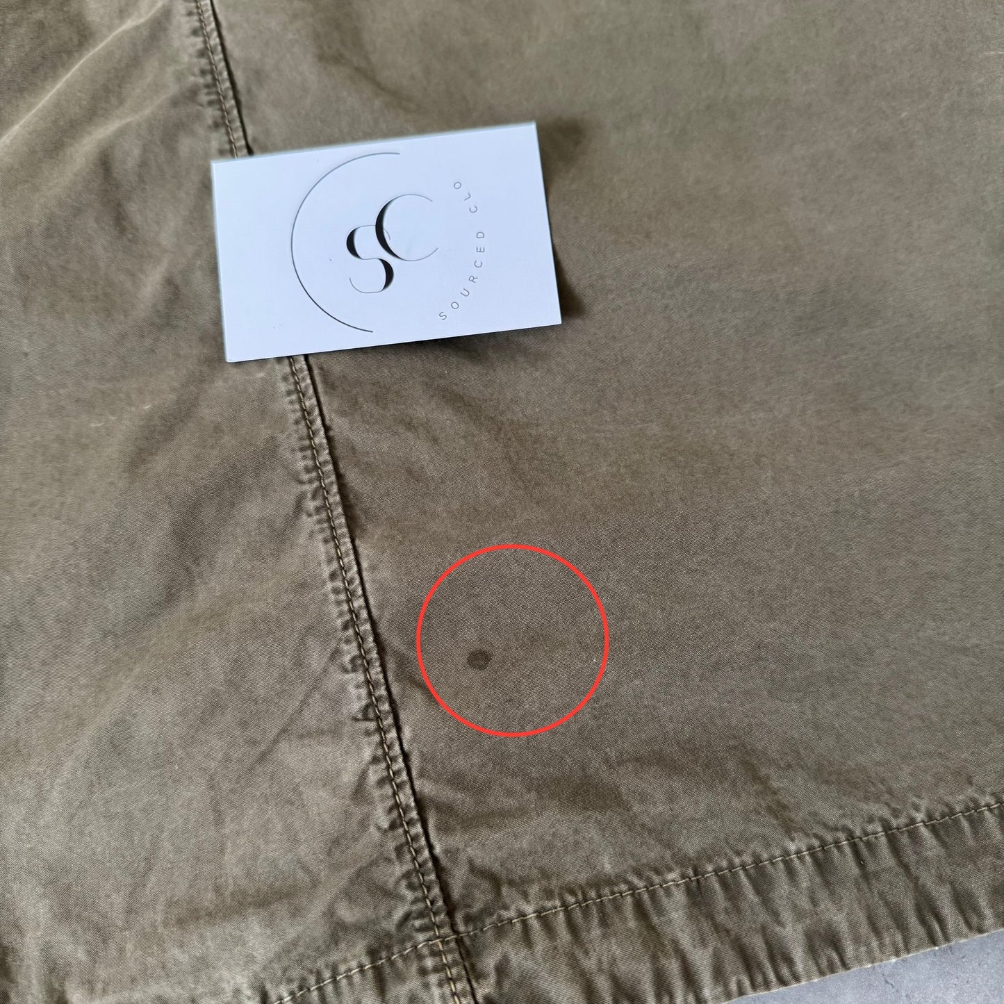 Stone Island 2019 Camel Cotton Zipped Overshirt