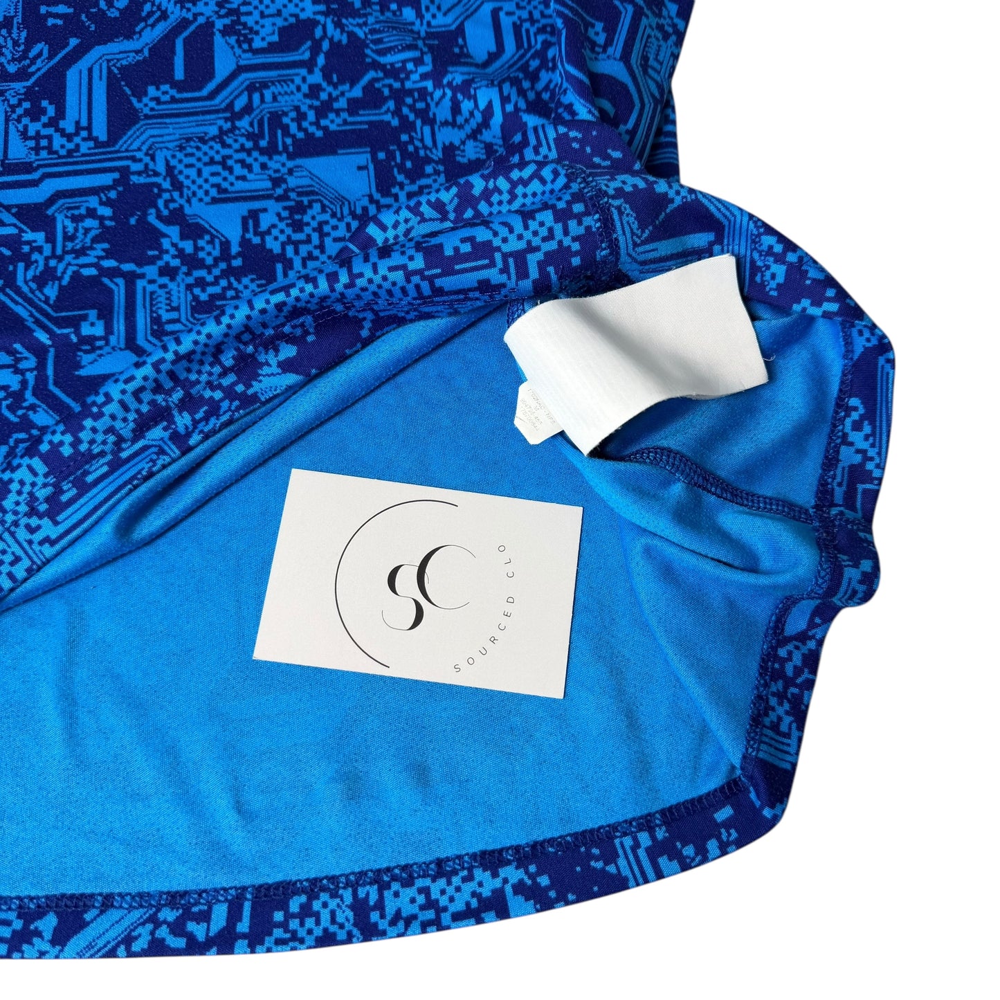 Nike Blue Digital Miler T Shirt