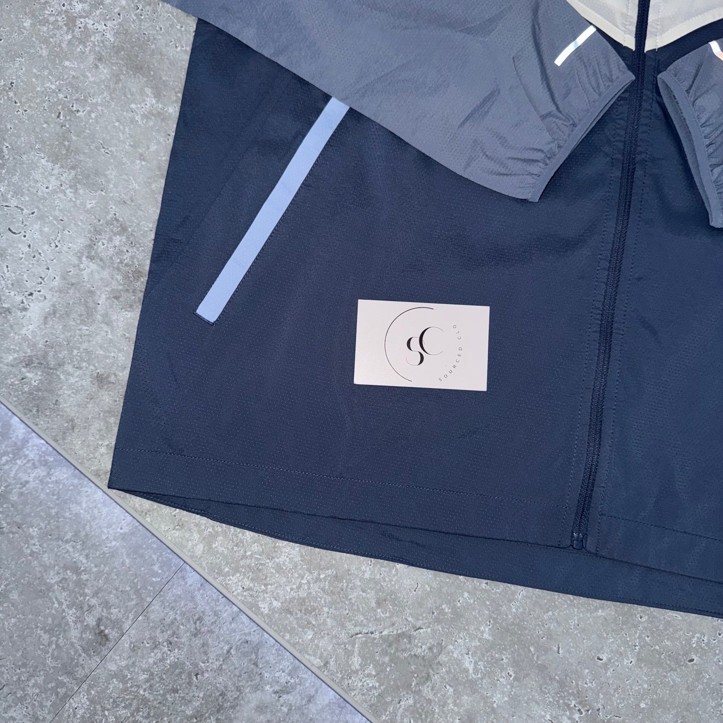 Nike Cobalt Bliss & Navy Sample Windbreaker