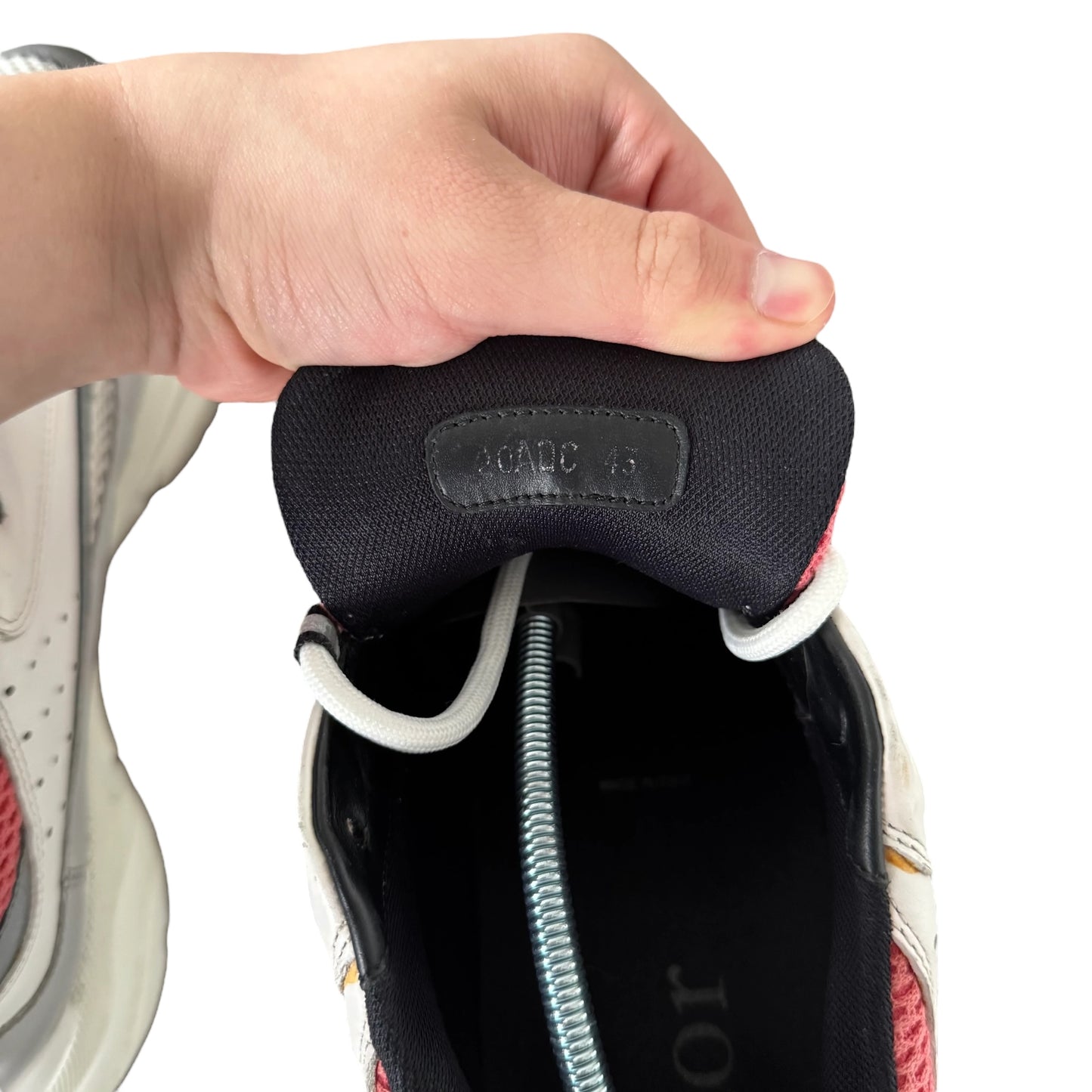 Dior B22 Pink & White Trainers