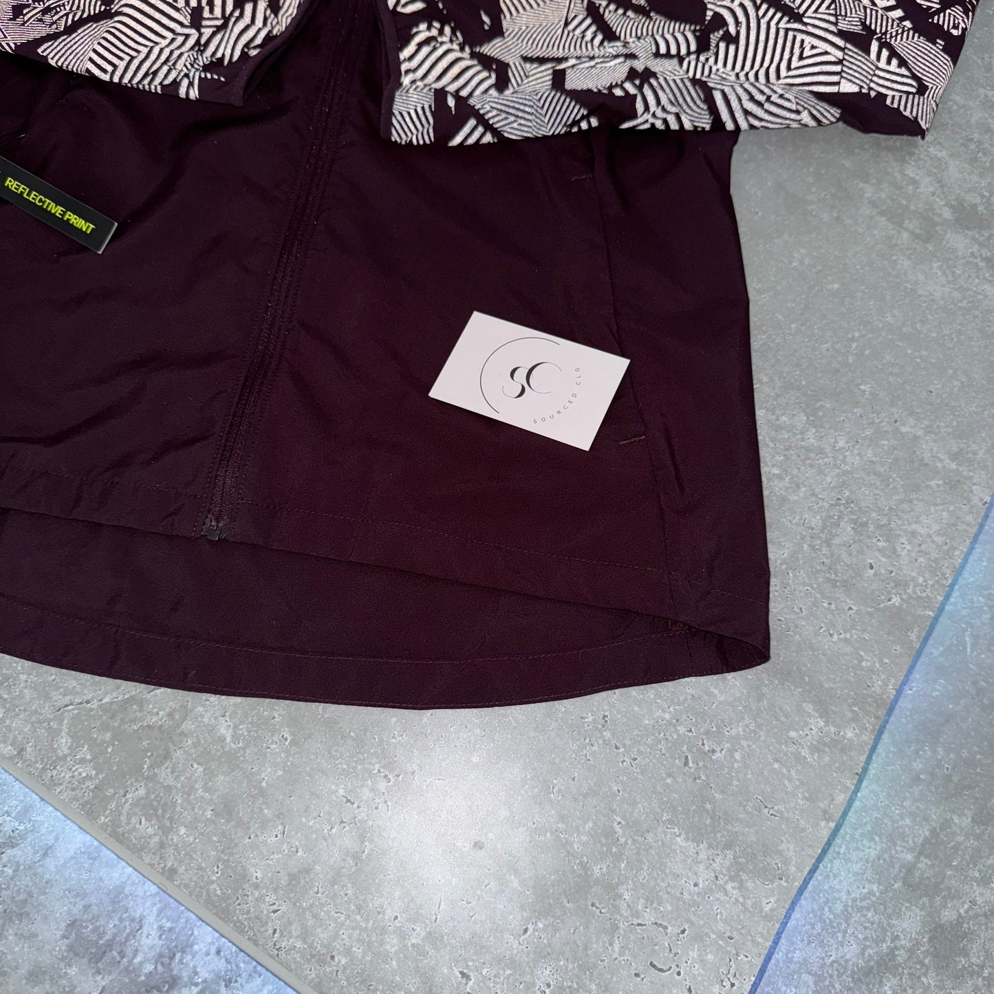 Nike Maroon Flash Running Women’s Windbreaker
