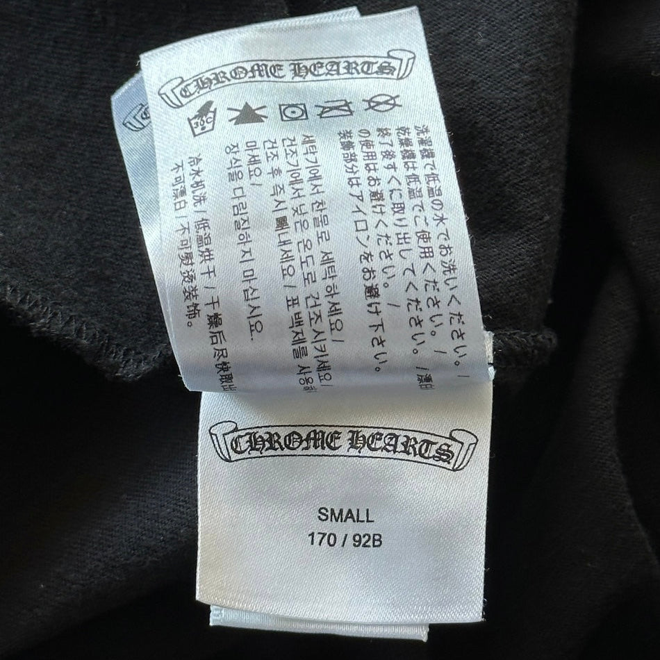 Chrome Hearts Banner Black T Shirt