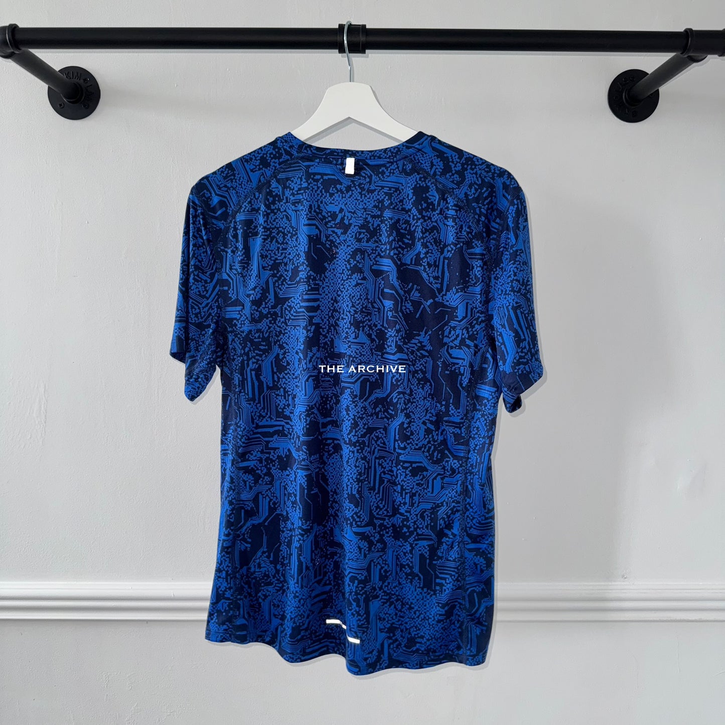 Nike Blue Digital Miler T Shirt