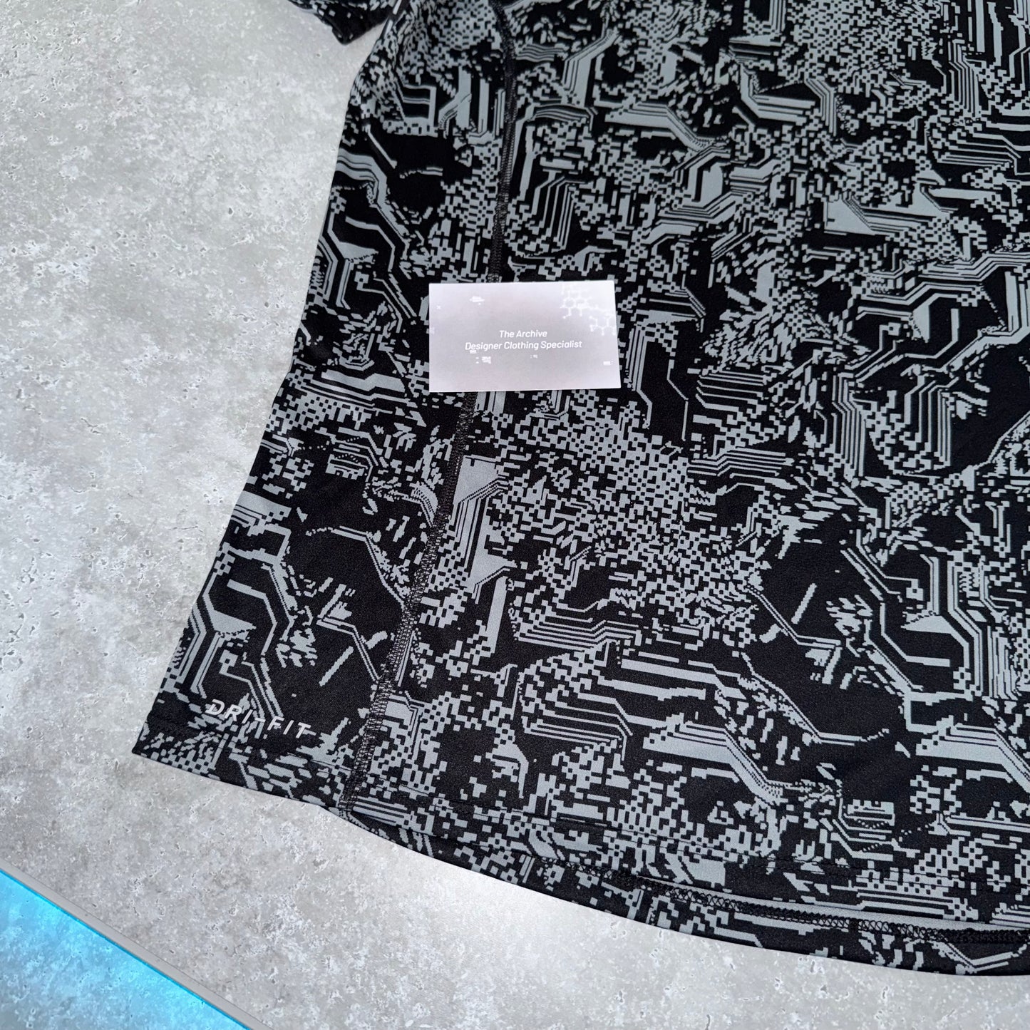 Nike Grey Digital Miler T Shirt