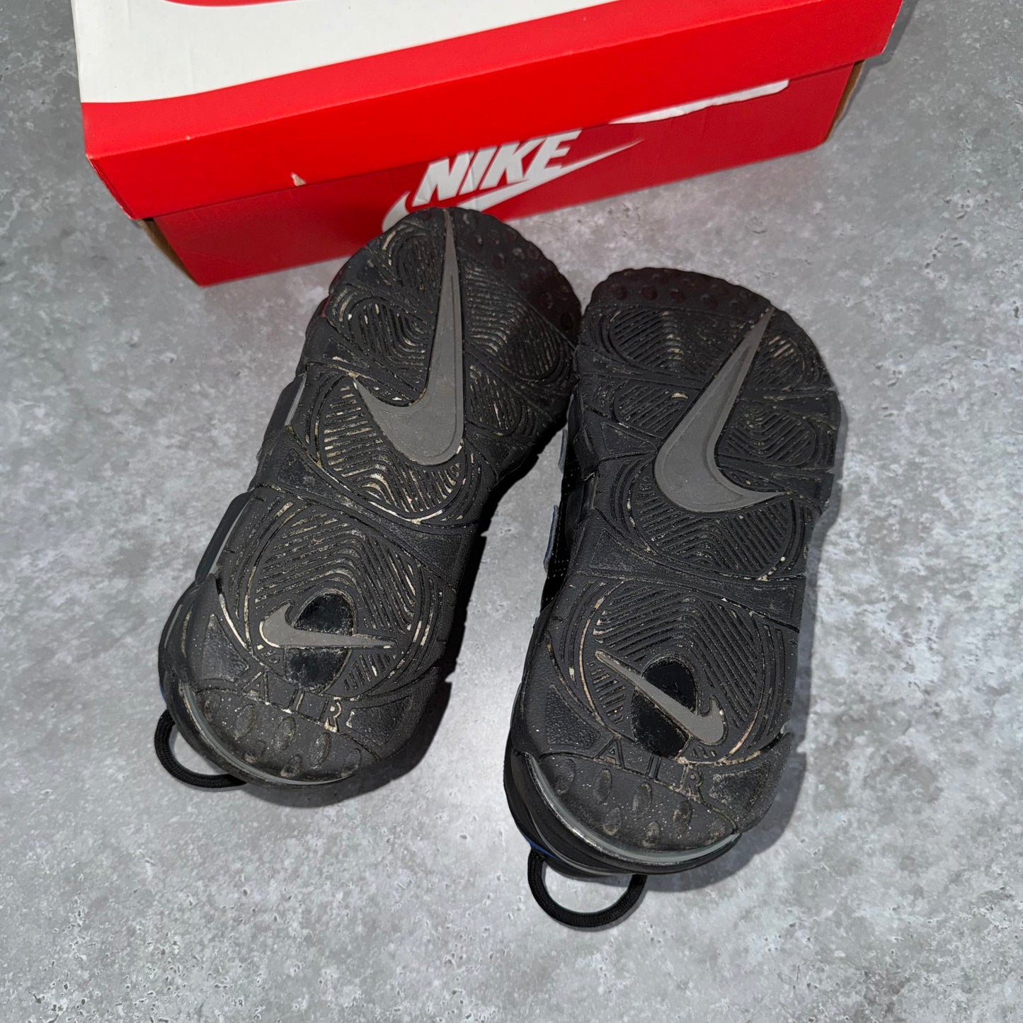 Nike Air More Uptempo 96 OG Black Blue Trainers