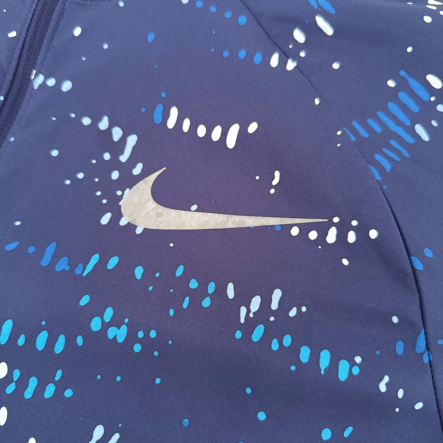 Nike Navy Digital Windbreaker Jacket