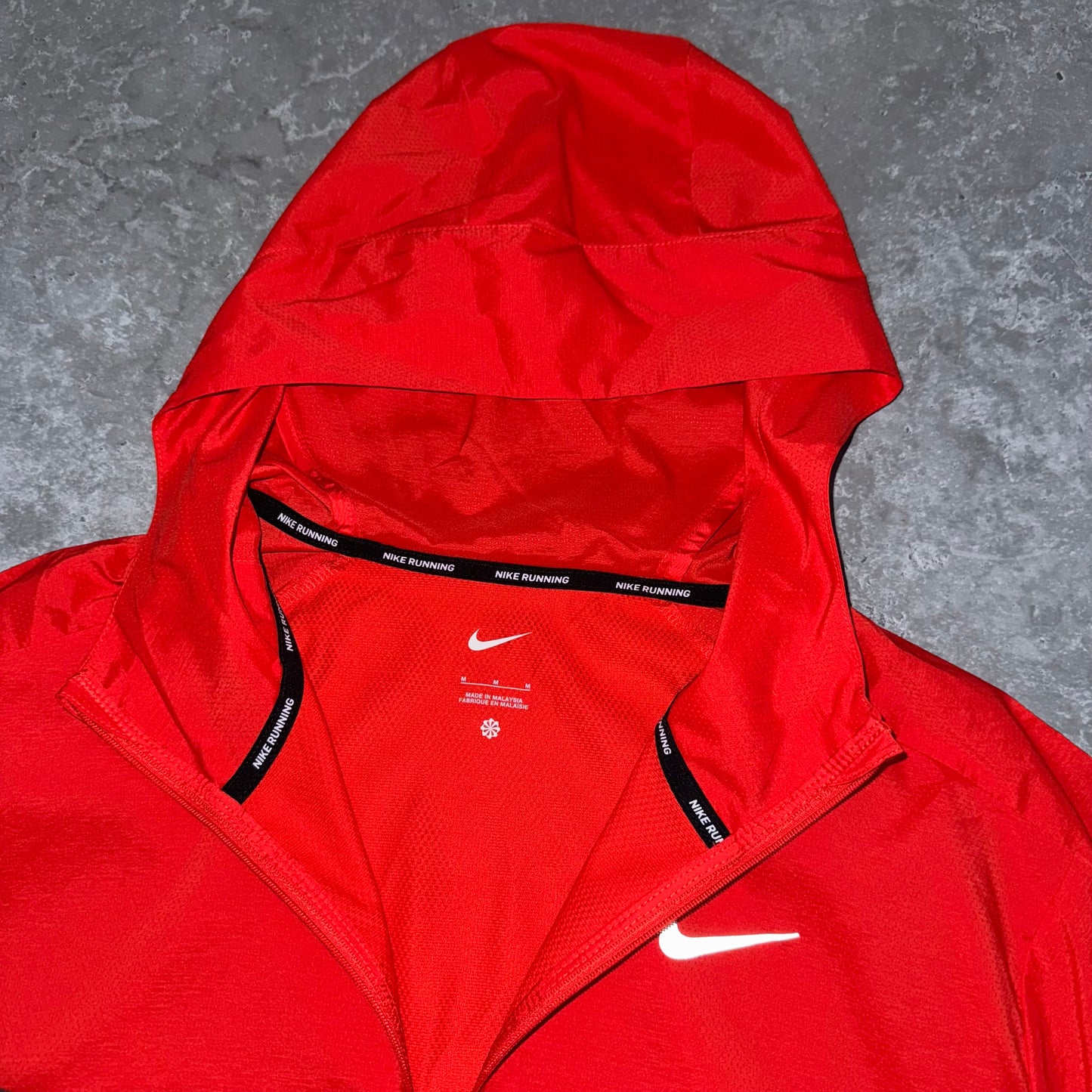 Nike Dark Red UV Red Windbreaker