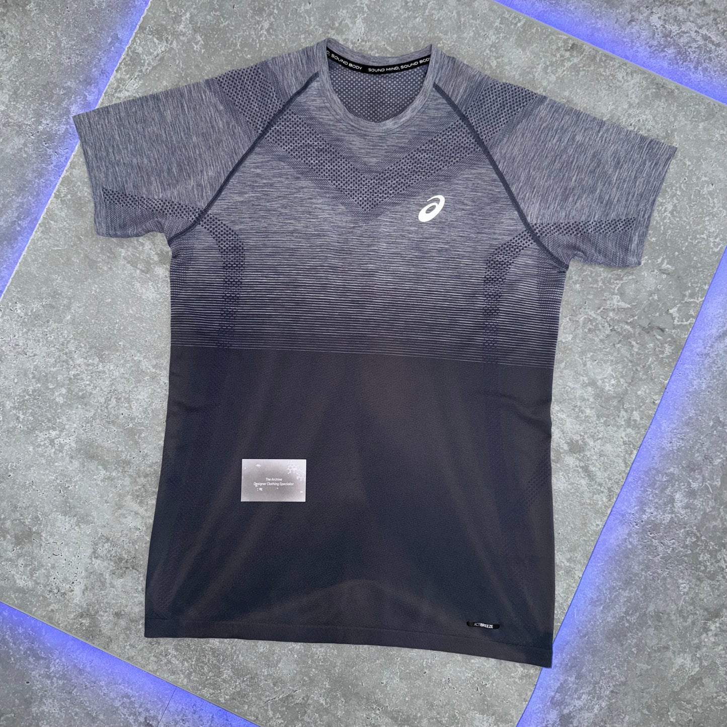 Asics Thunder Blue Seamless T Shirt