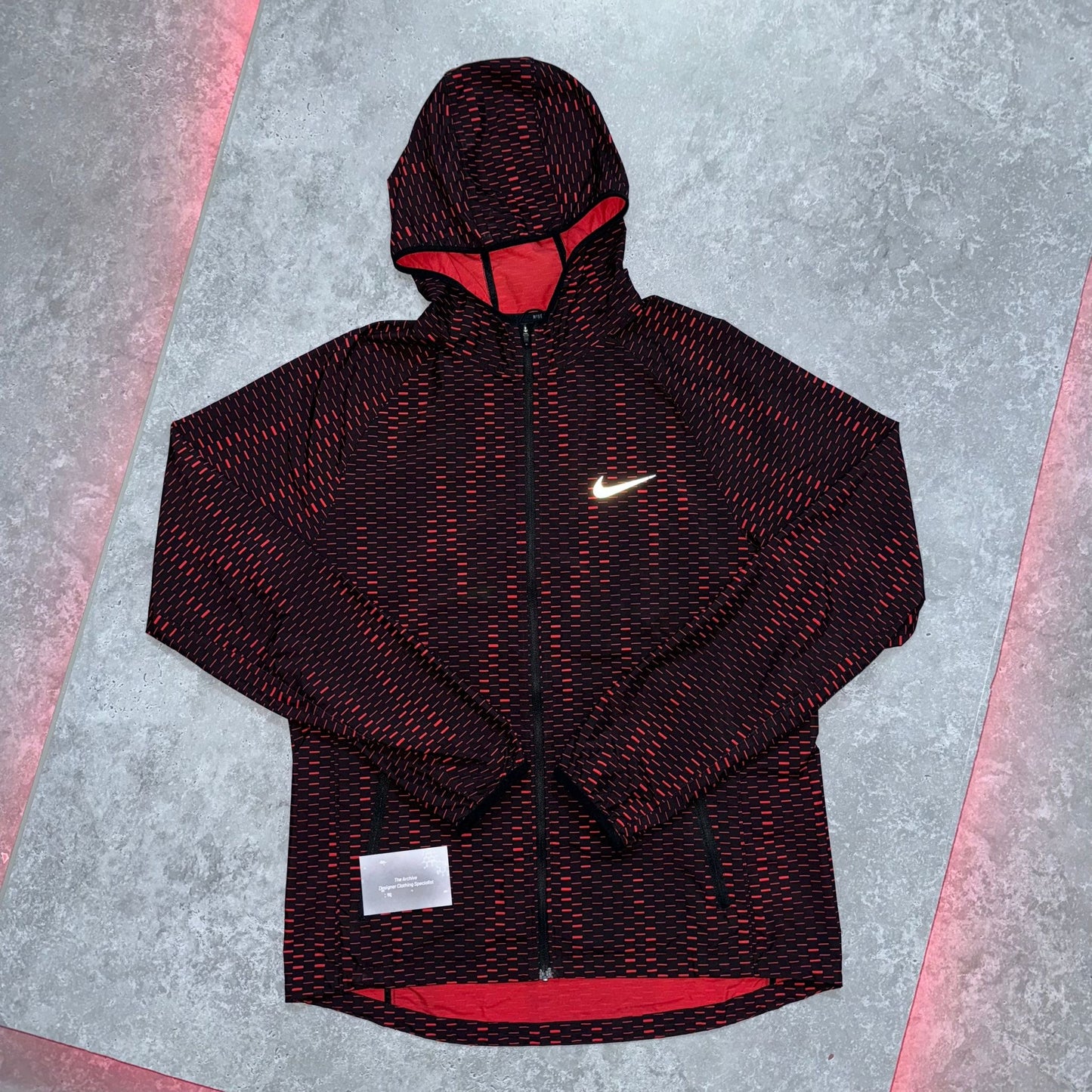 Nike Red Racer Fuse Repel Windbreaker