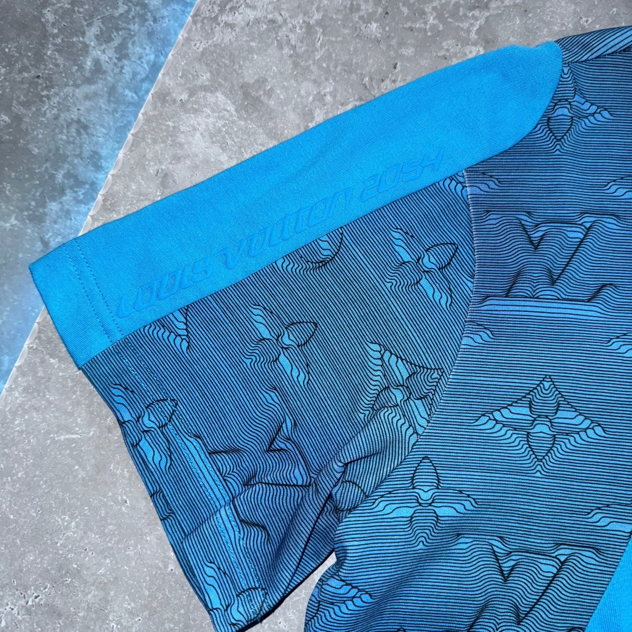 Louis Vuitton 2054 Blue Antarsia Tee