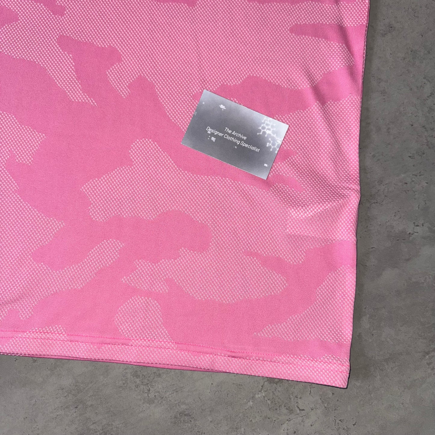 Under Armour Pink Camouflage T Shirt