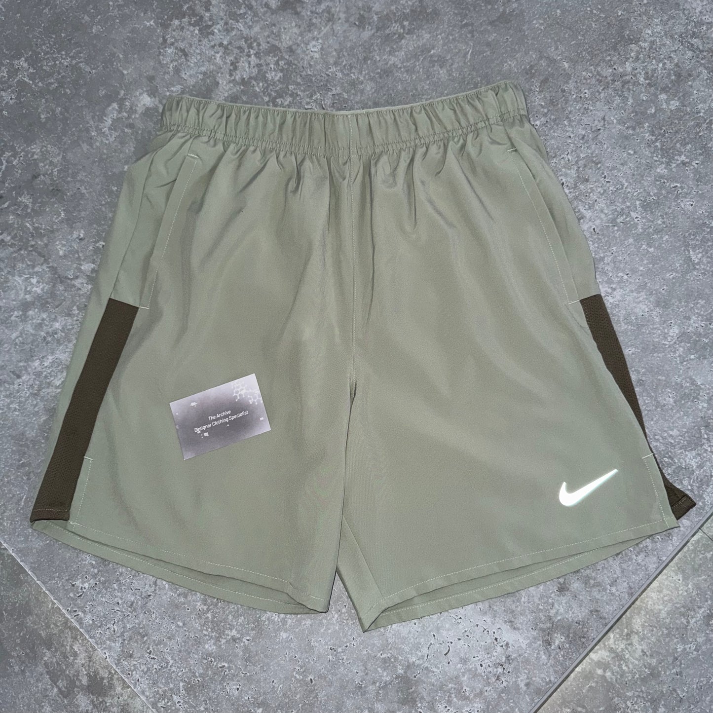 Nike Olive Aura Challenger Shorts