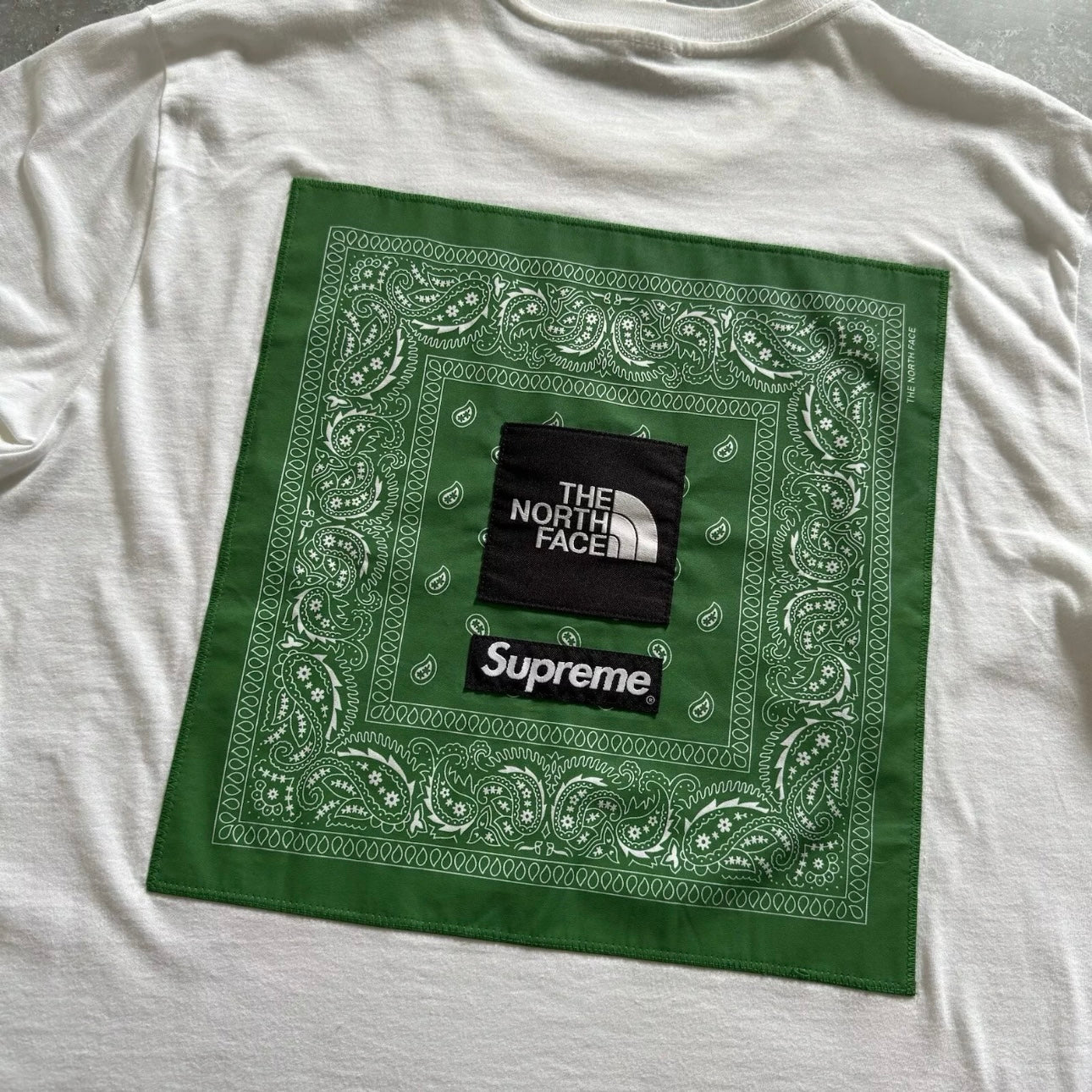 Supreme x The North Face TNF Bandana T Shirt