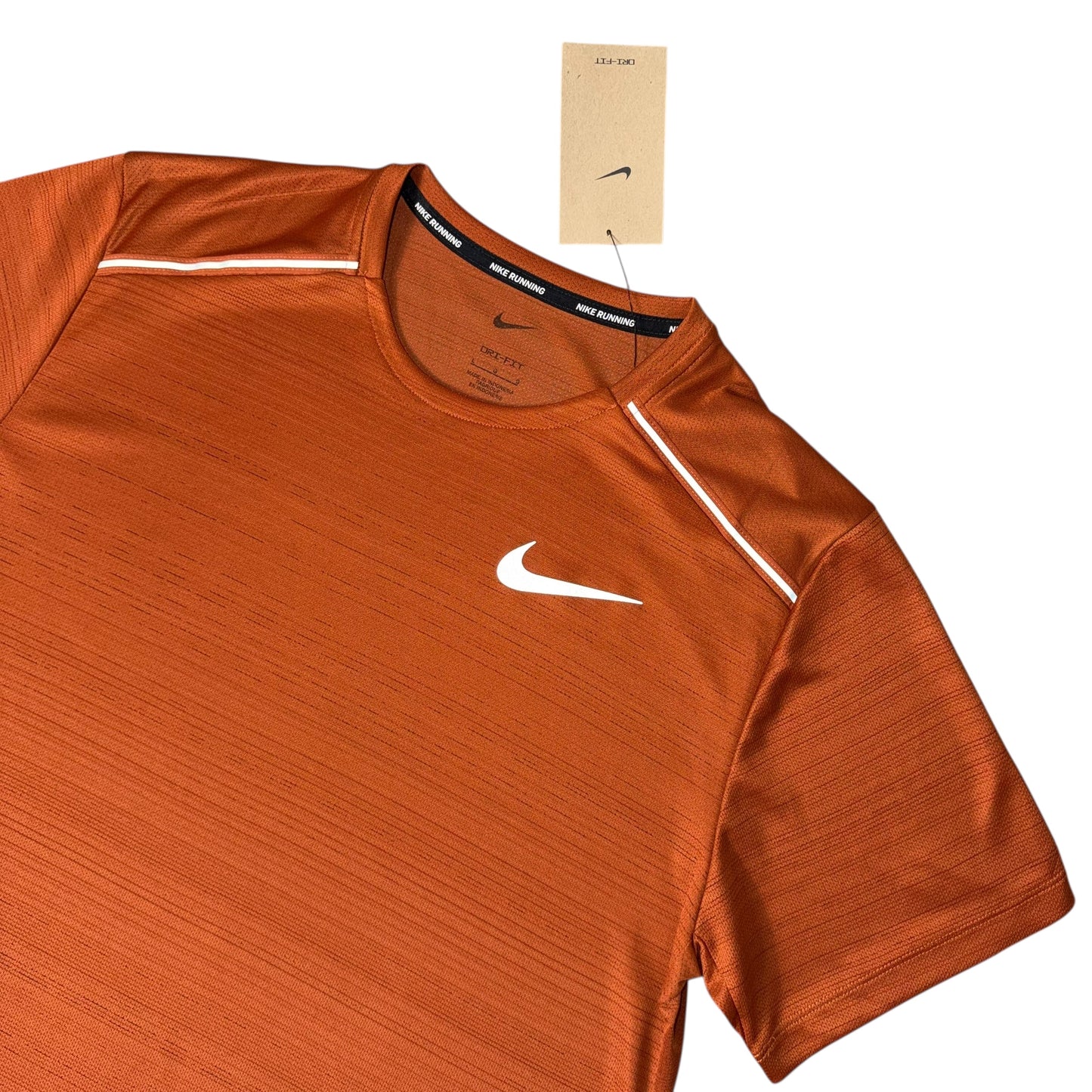 Nike Dark Russet 1.0 Miler T Shirt