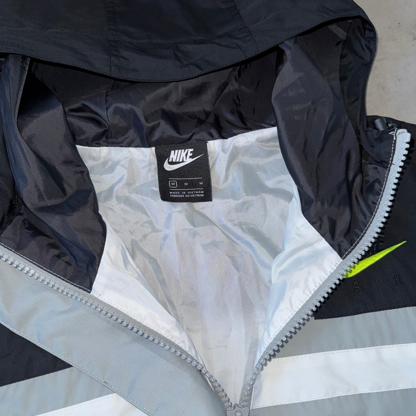 Nike Air Grey Half Zip Windbreaker