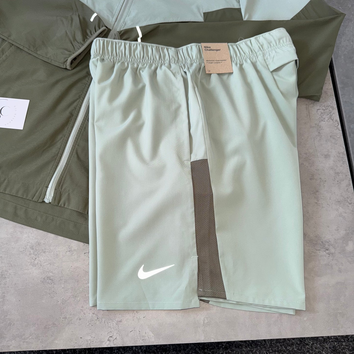 Nike Jade Horizon Windbreaker Short Set