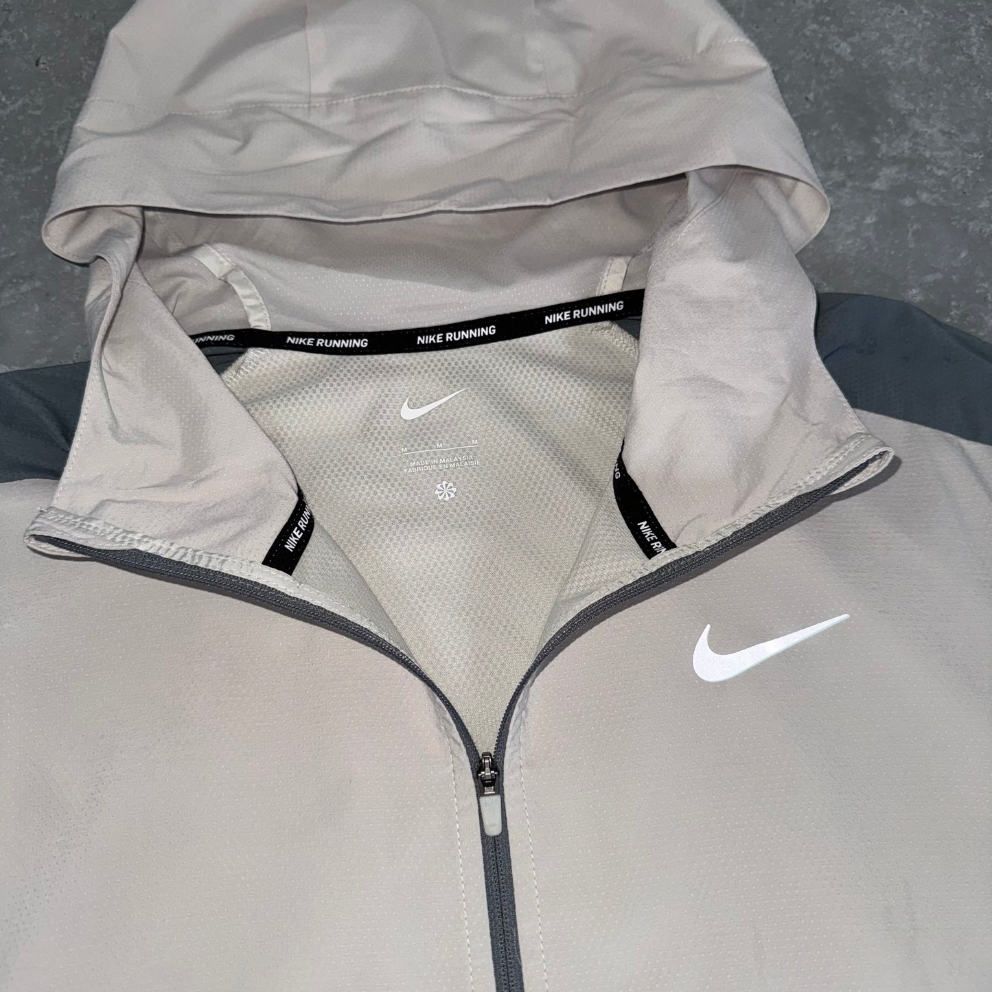 Nike Grey & Black UV Windbreaker