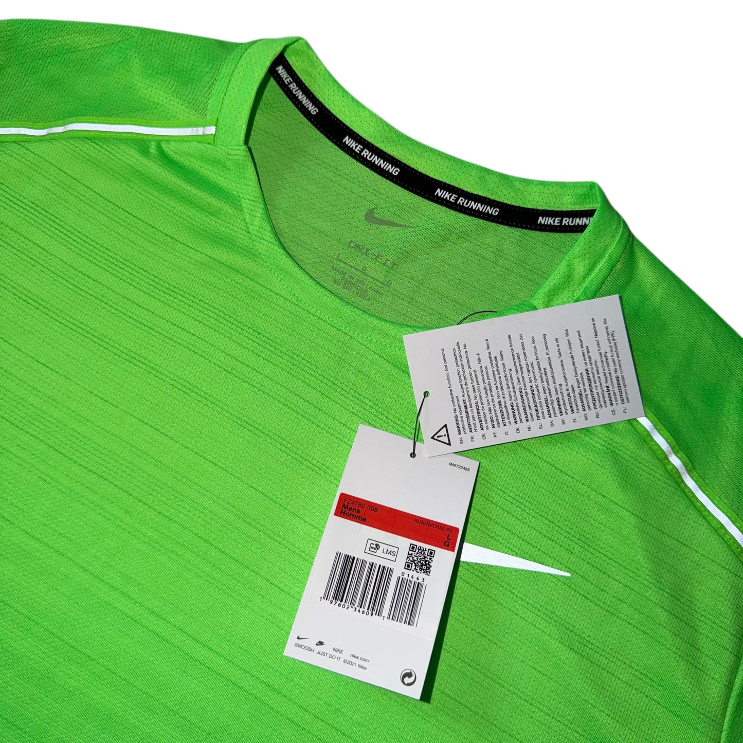 Nike Green Strike 1.0 Miler T Shirt