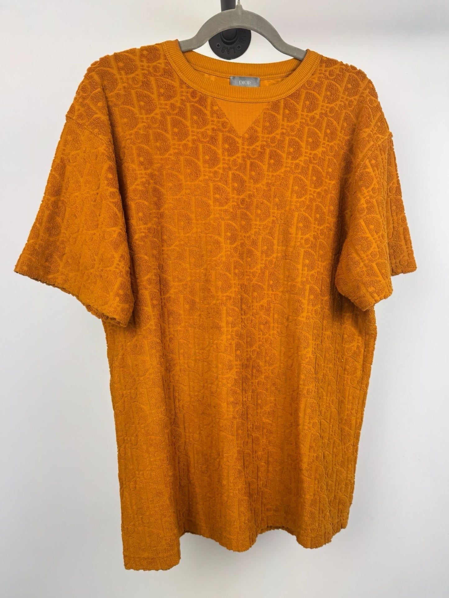Dior Orange Oblique Towel T Shirt