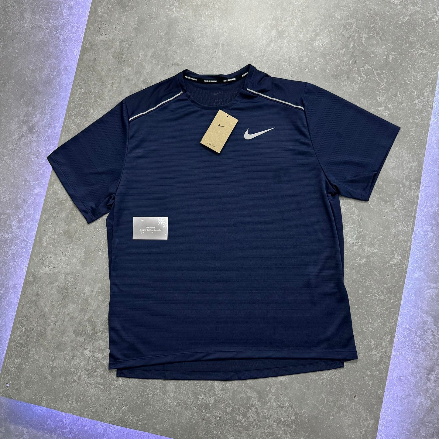 Nike Midnight Navy 1.0 Miler T Shirt