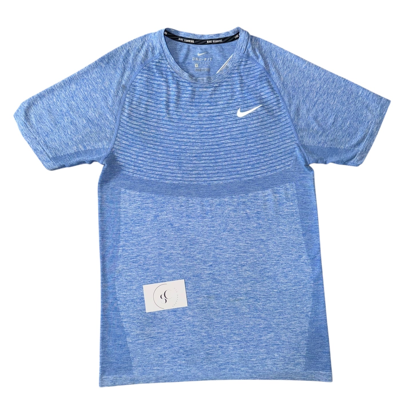 Nike Tech Knit Sky Blue Miler T Shirt