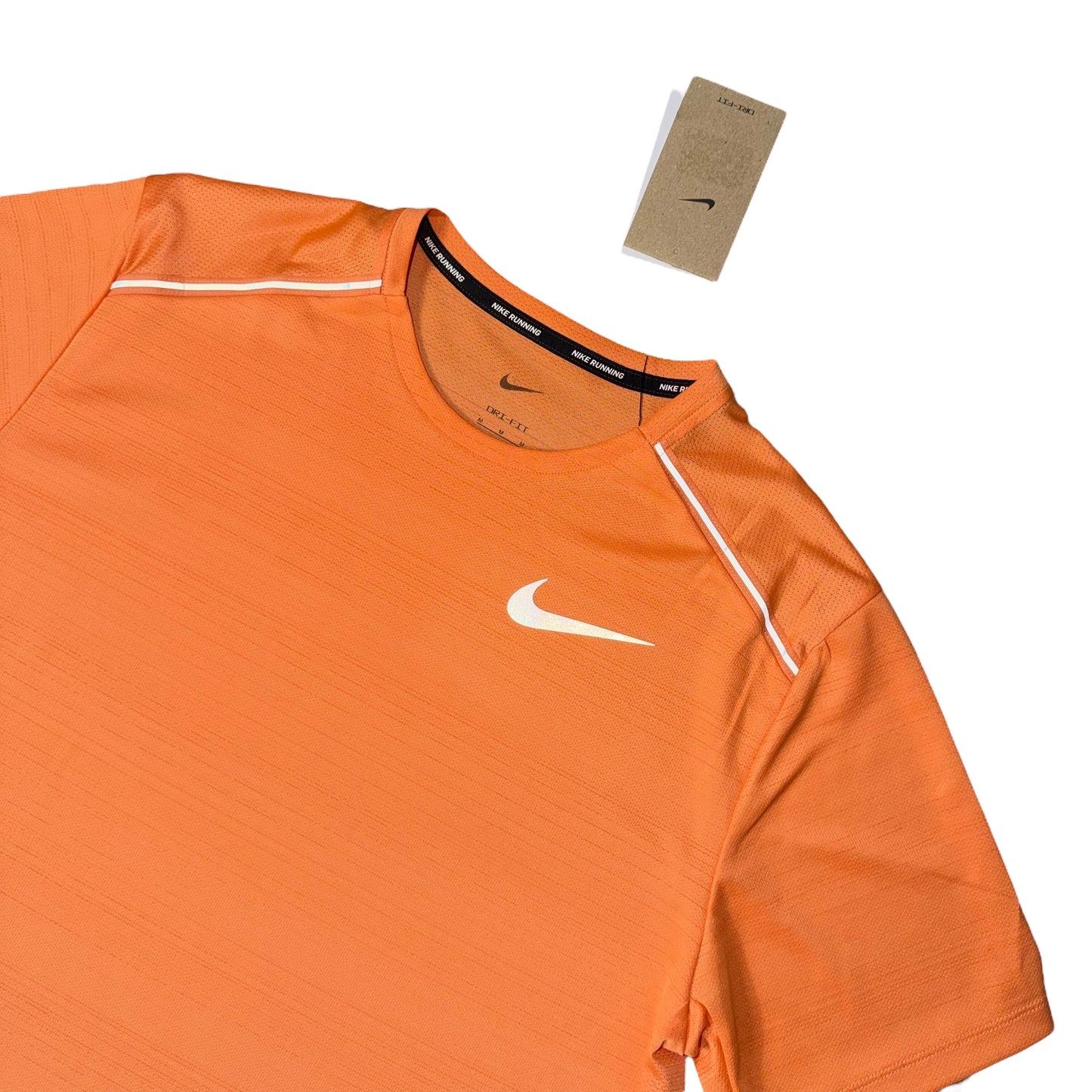 Nike Orange Trance 1.0 Miler T Shirt