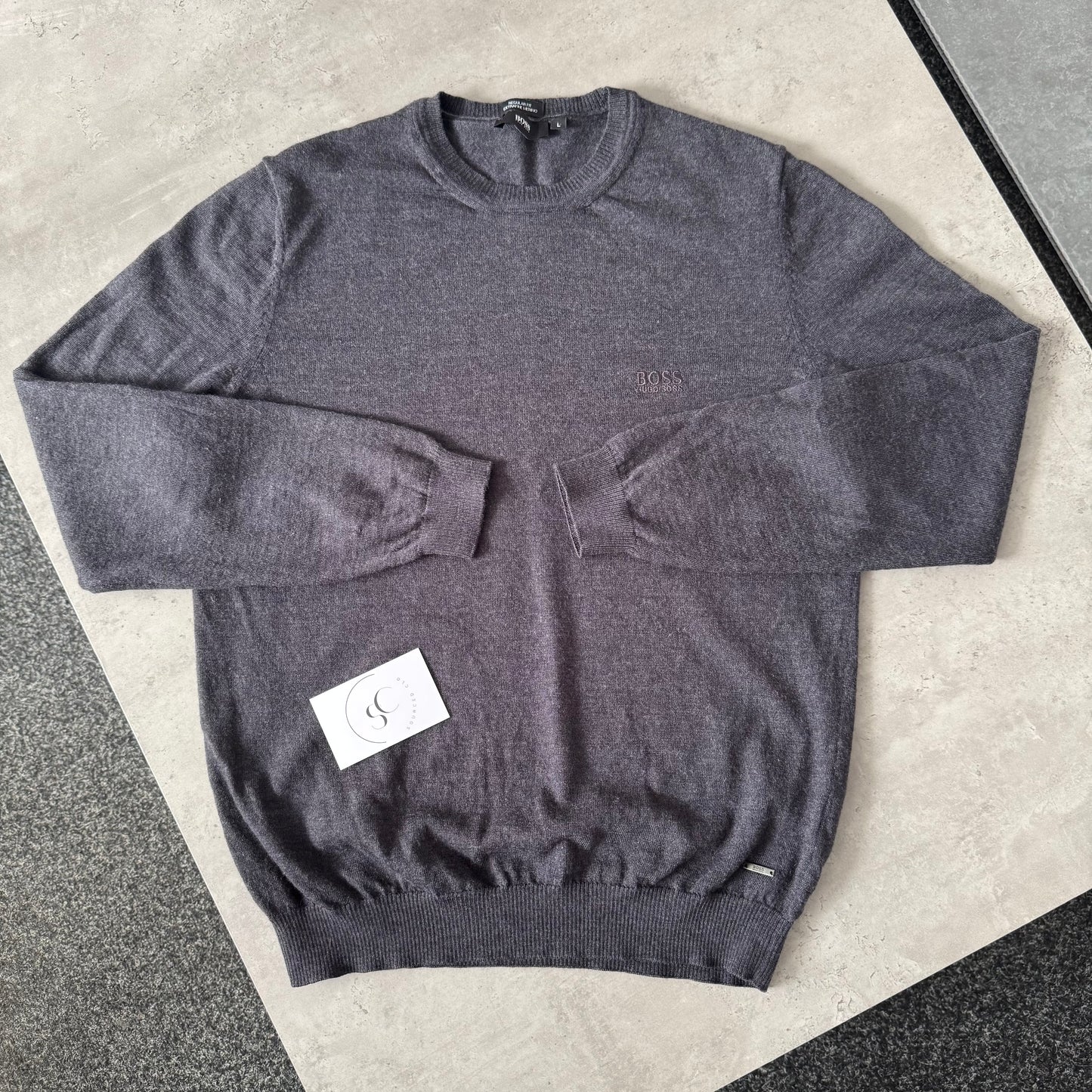 Hugo Boss Black Knit Jumper