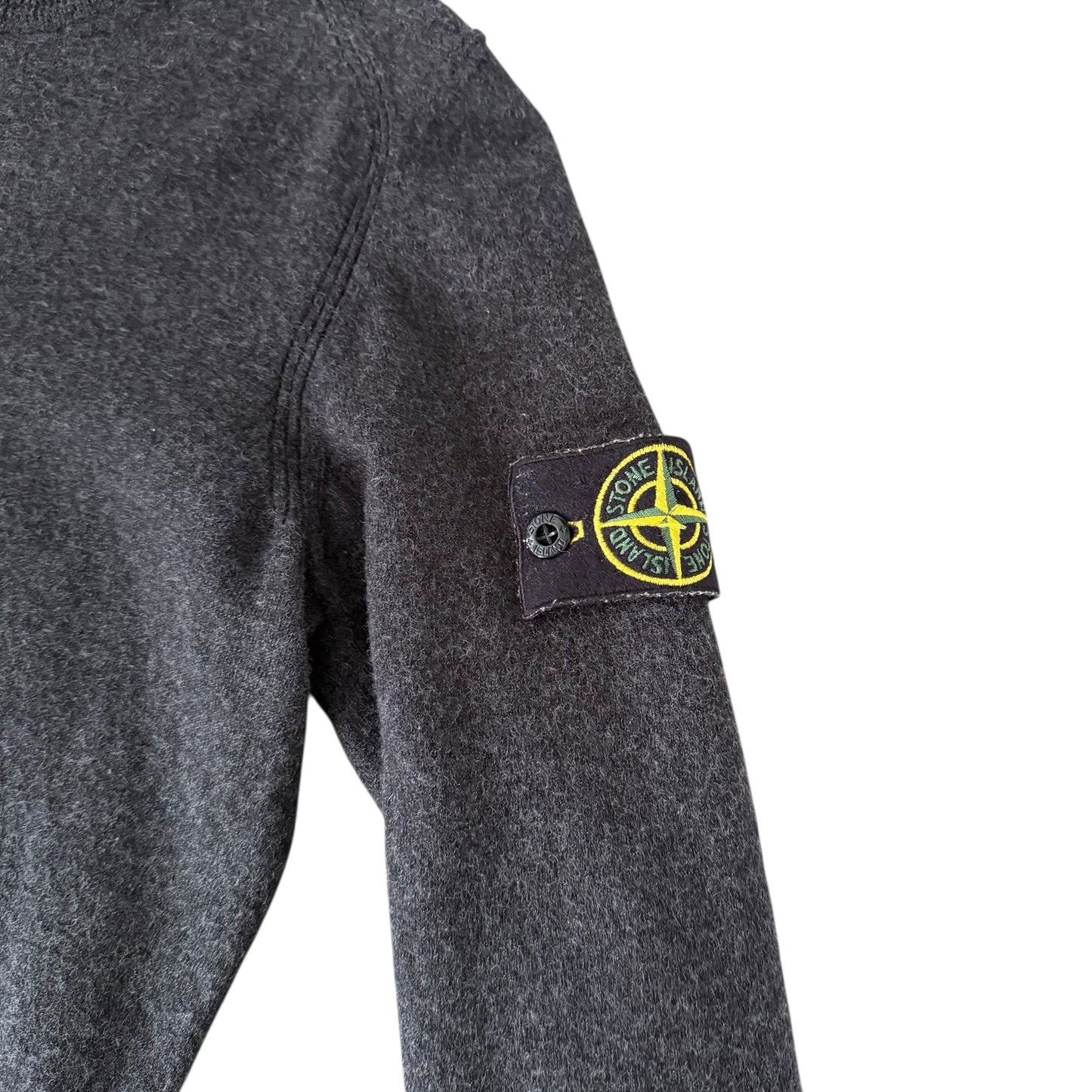 Stone Island Charcoal Knit Jumper