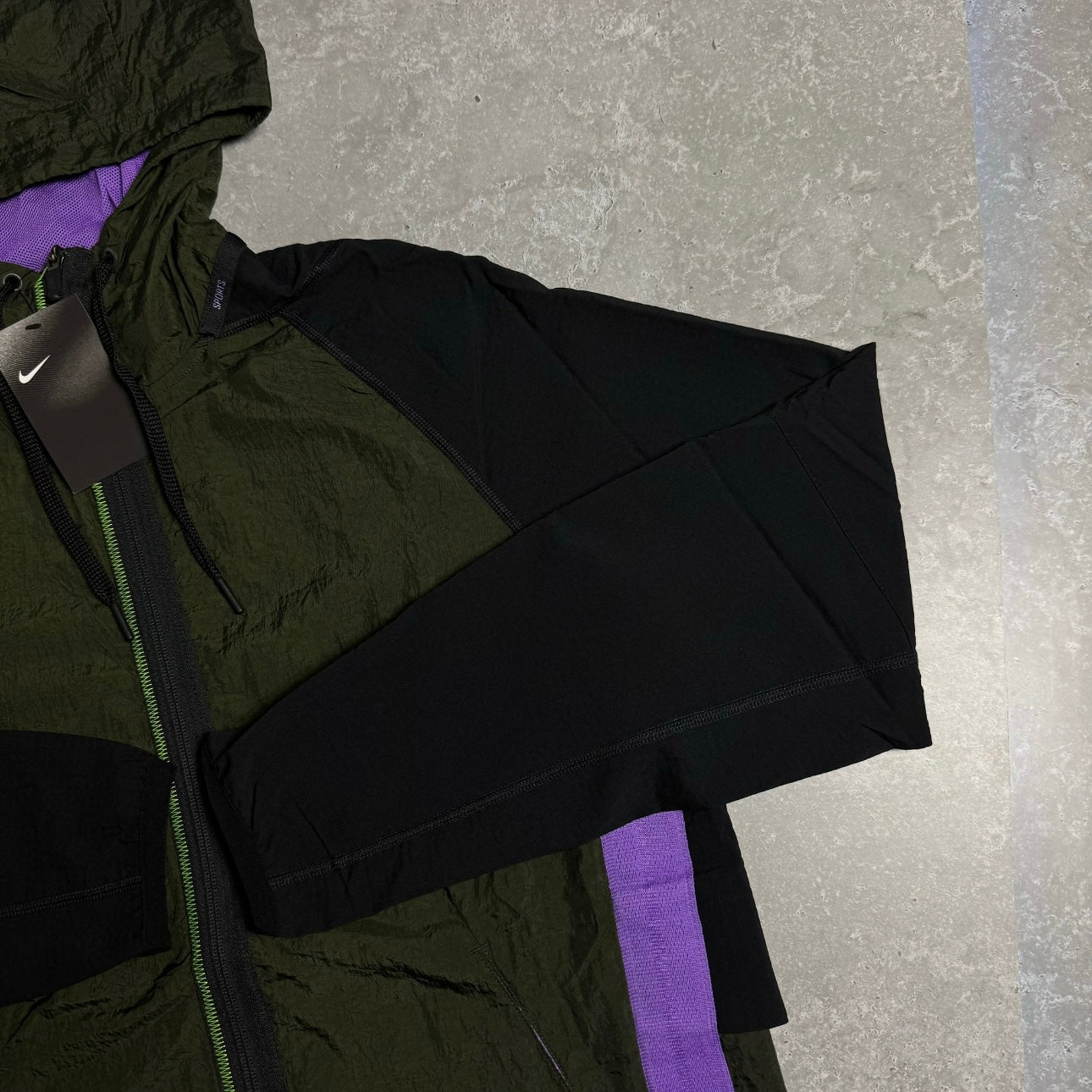 Nike Purple Wild Run Flex Windbreaker