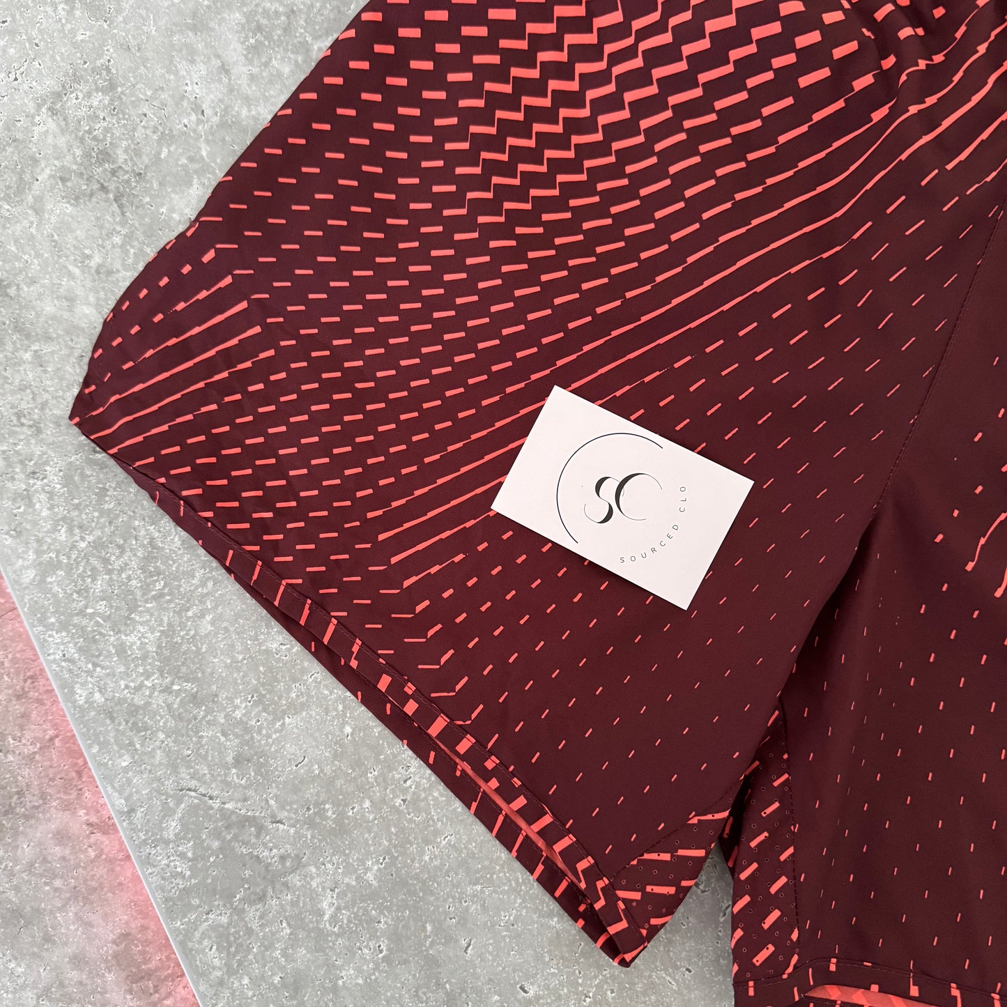 Nike Red Sample Digital Shorts