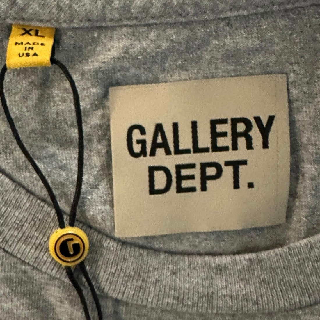 Gallery Dept Grey Souvenir Longsleeve T Shirt