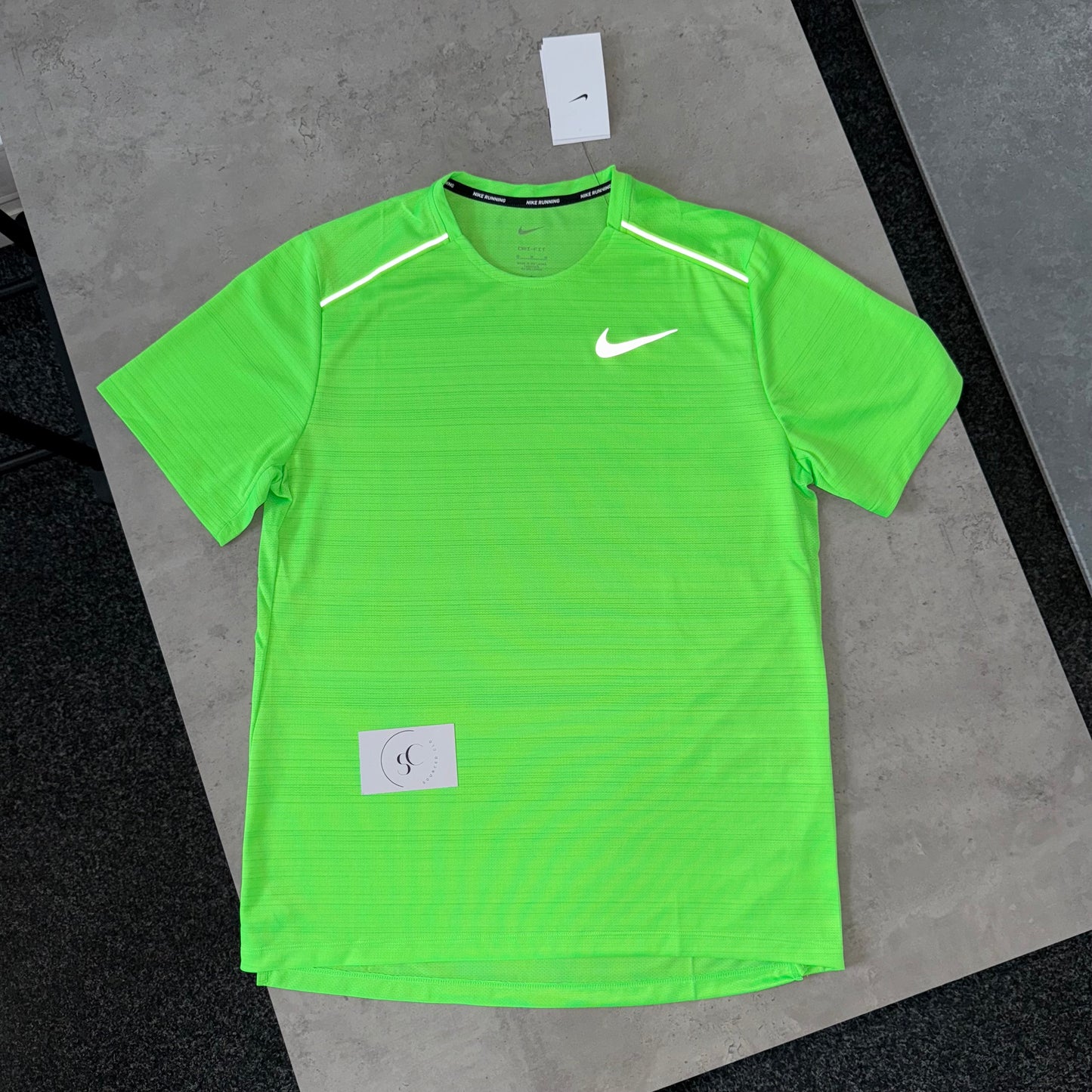 Nike Green Strike 1.0 Miler T Shirt