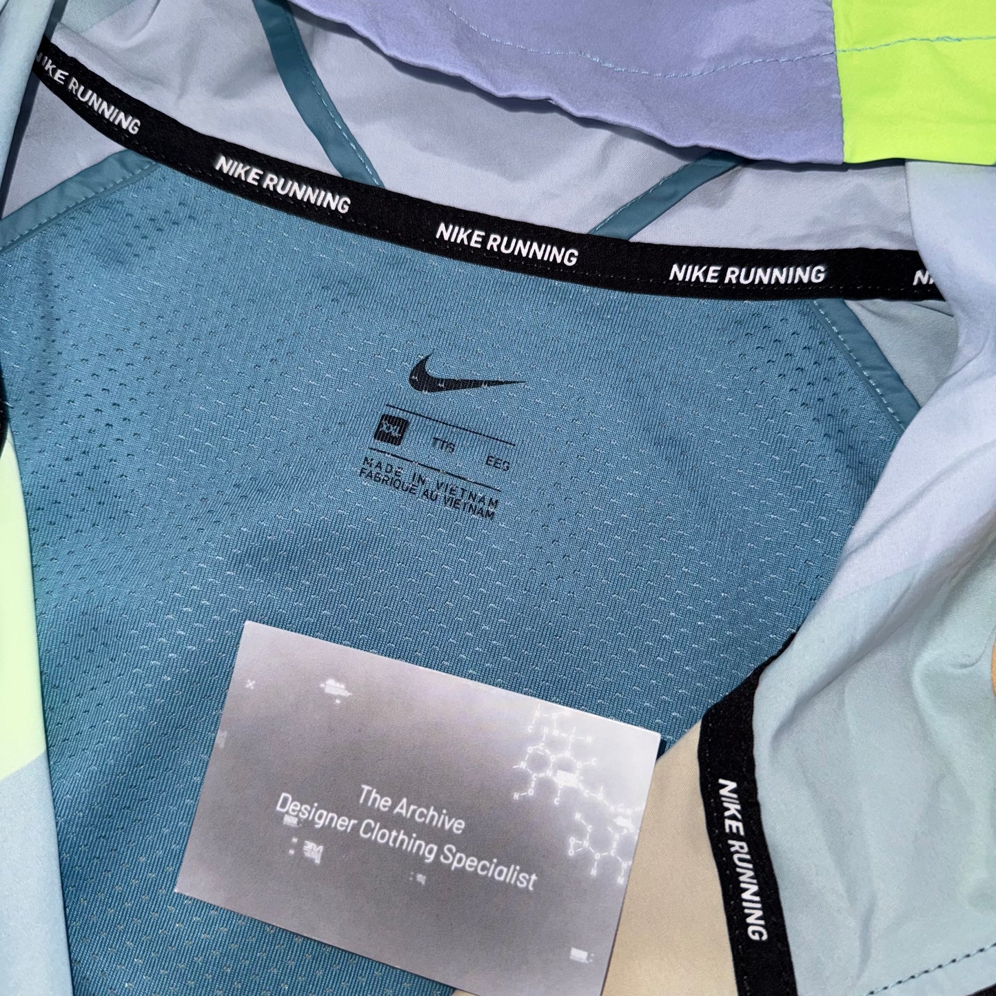 Nike Panel Patchwork Windbreaker Running Jacket