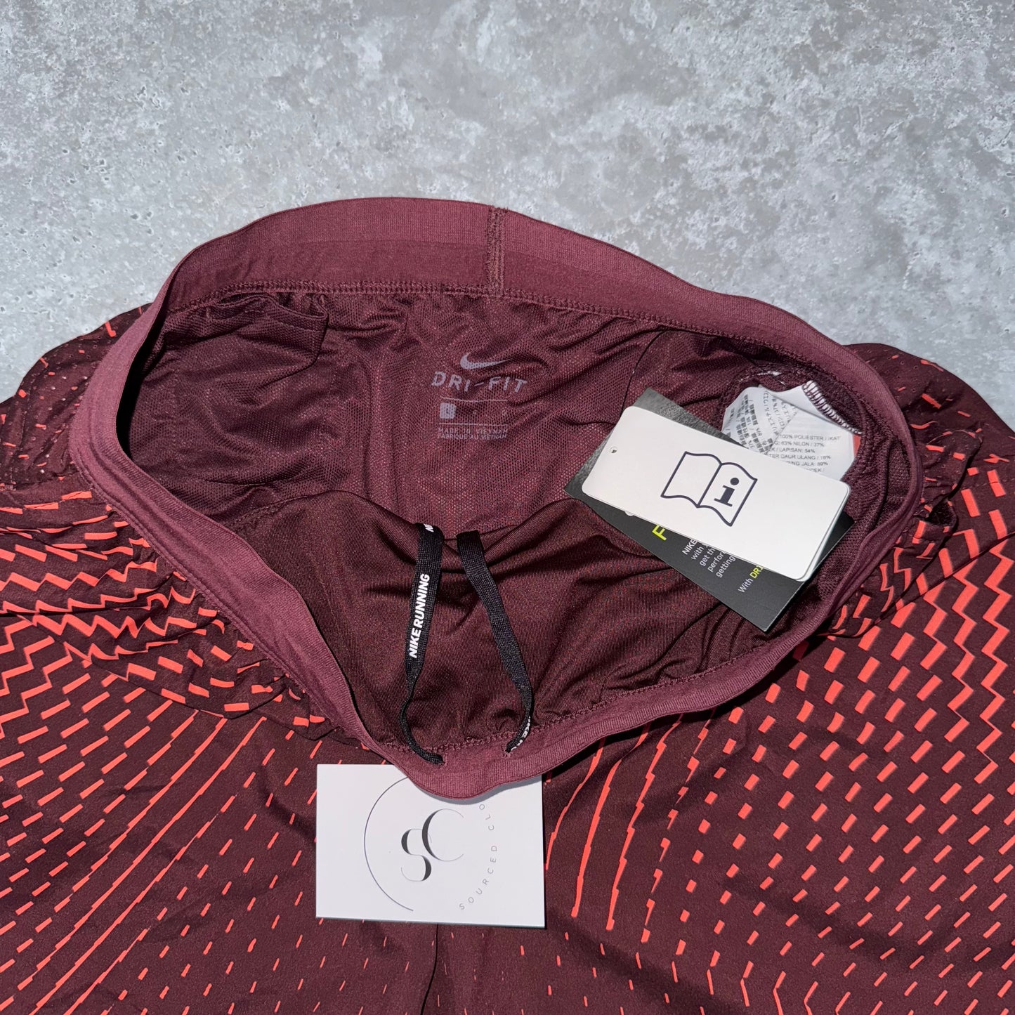 Nike Red Sample Digital Shorts