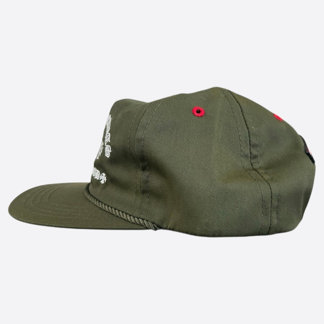 Chrome Hearts Triple Cross Olive Cap