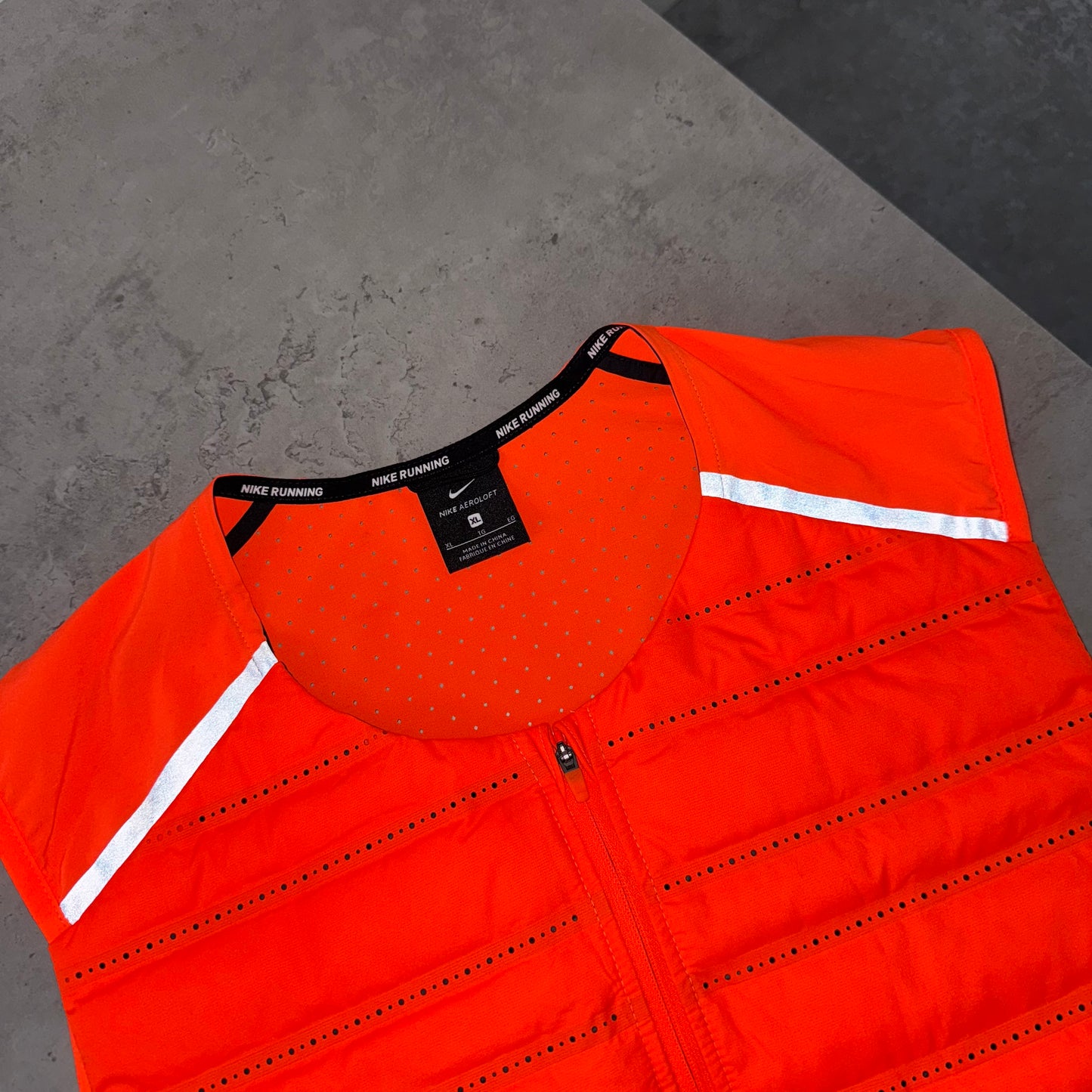 Nike Orange Aeroloft Gilet