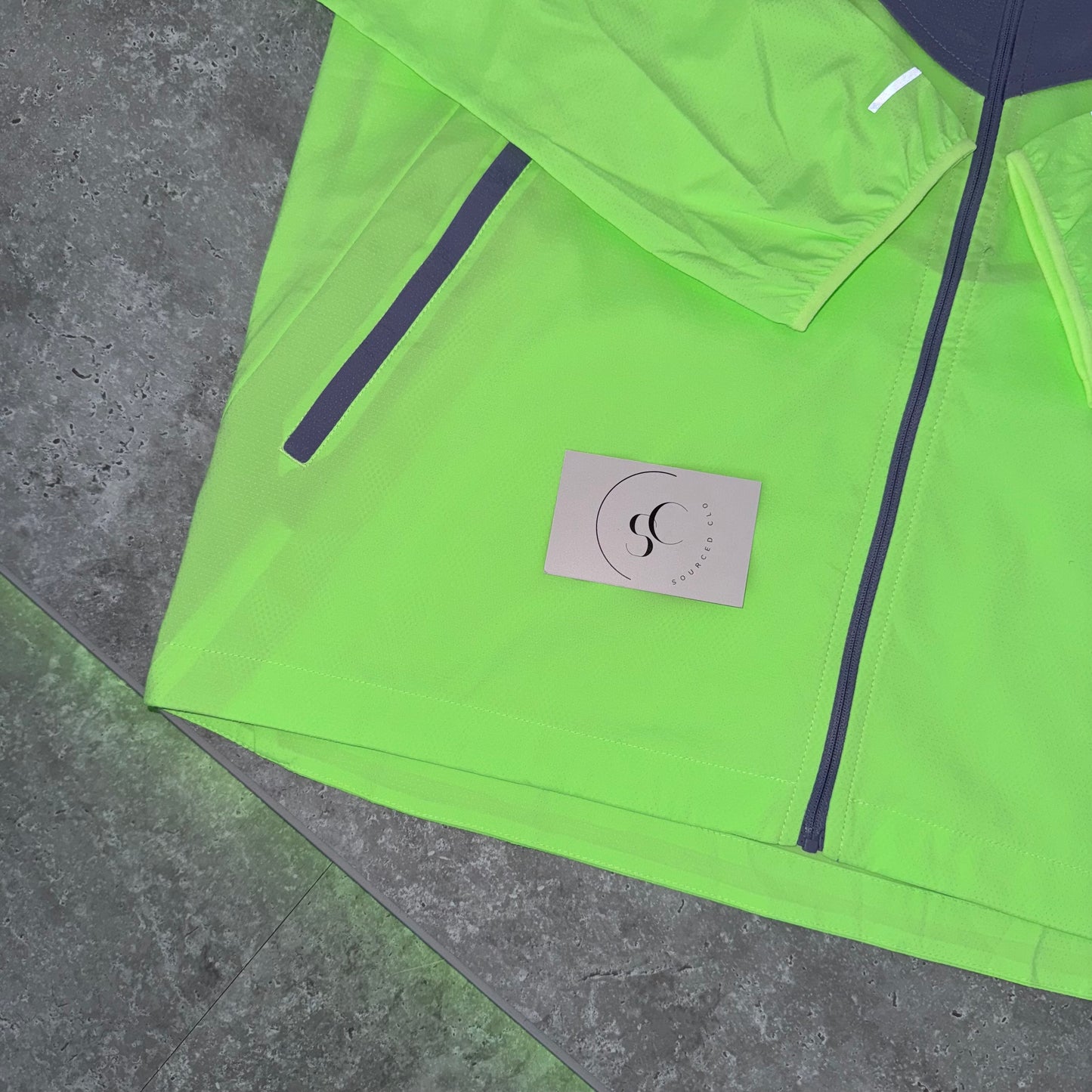 Nike Lime Blast Sample Windbreaker