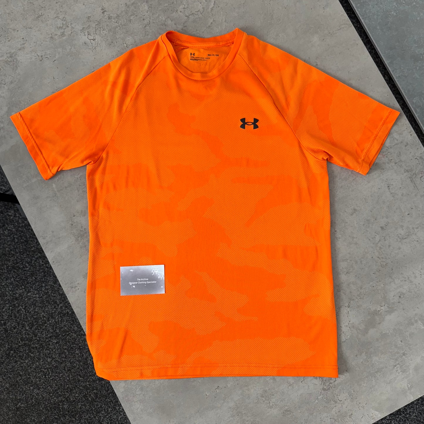 Under Armour Orange Camouflage T Shirt