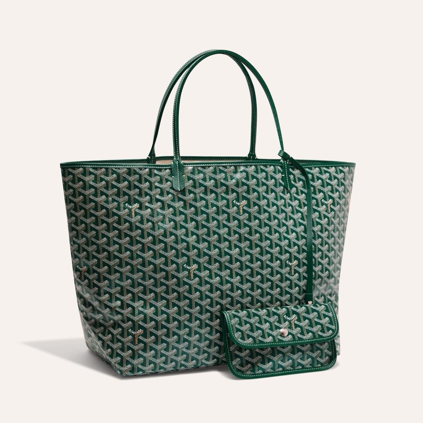 Goyard ST Louis Green Tote Bag