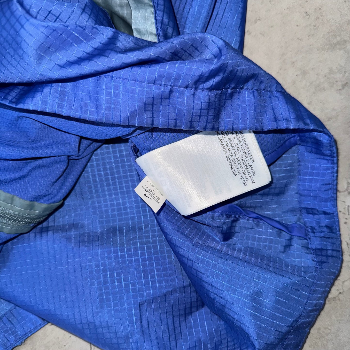 Nike Pacific Blue Repel Windbreaker